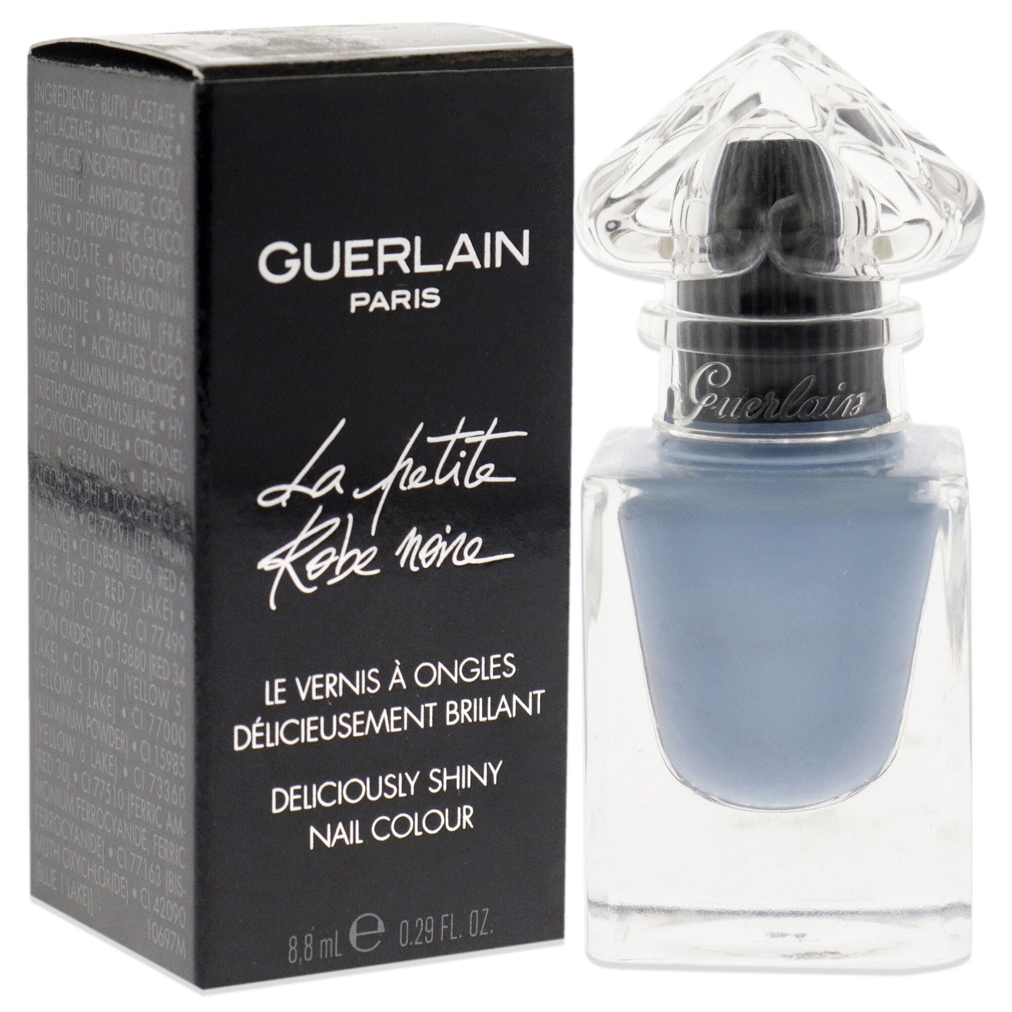 La Petite Robe Noire Deliciously Shiny Nail Colour - 008 Denim Jacket by Guerlain for Women - 0.29 oz Nail Polish, See Description, alternate image number 1