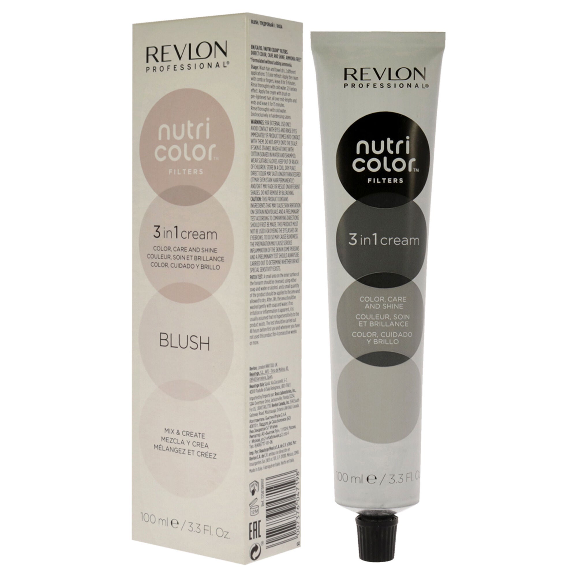 Nutri Color Cream - Blush by Revlon for Unisex - 3.3 oz Hair Color, See Description, alternate image number 2