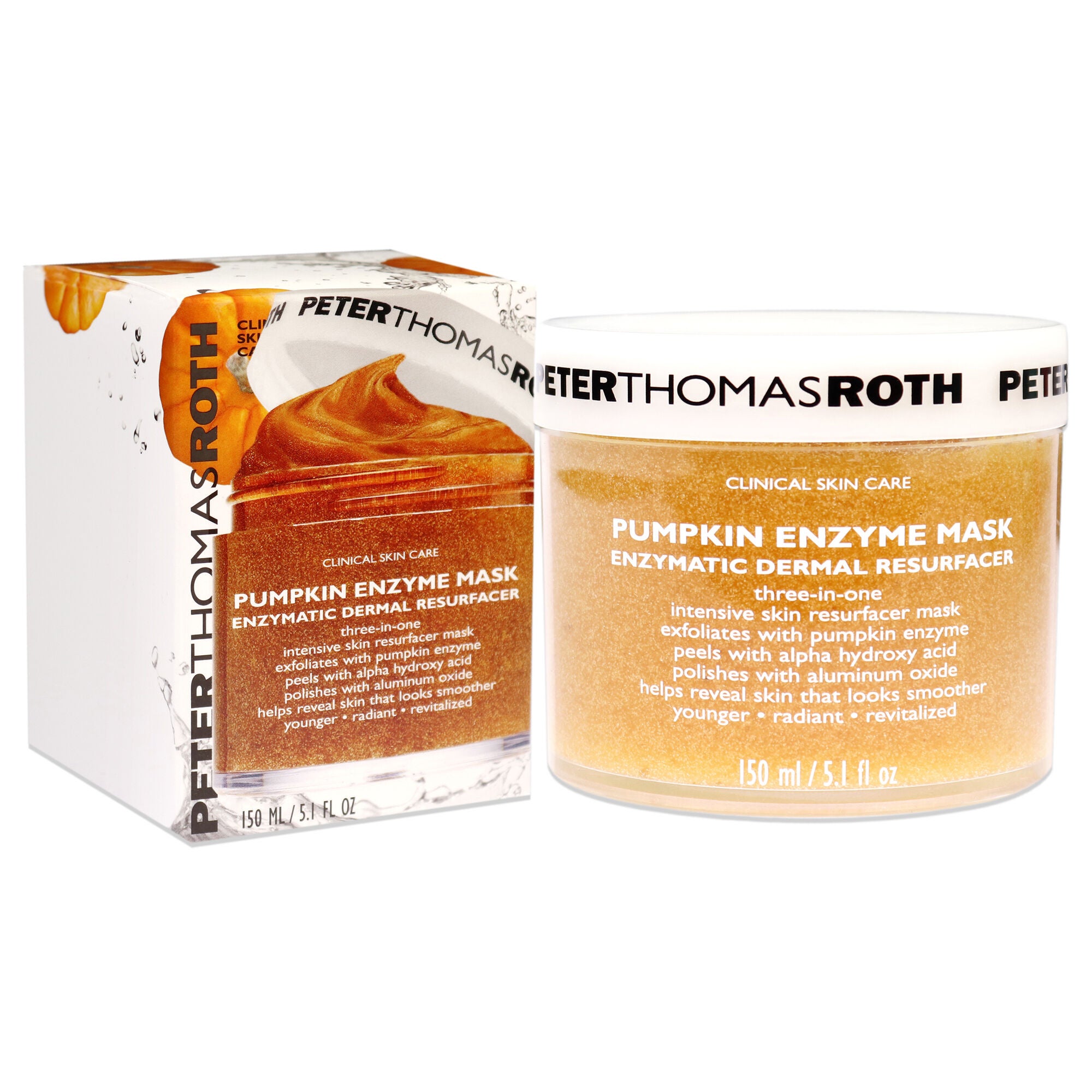 Pumpkin Enzyme Mask by Peter Thomas Roth for Women - 5 oz Mask, See Description, alternate image number 2