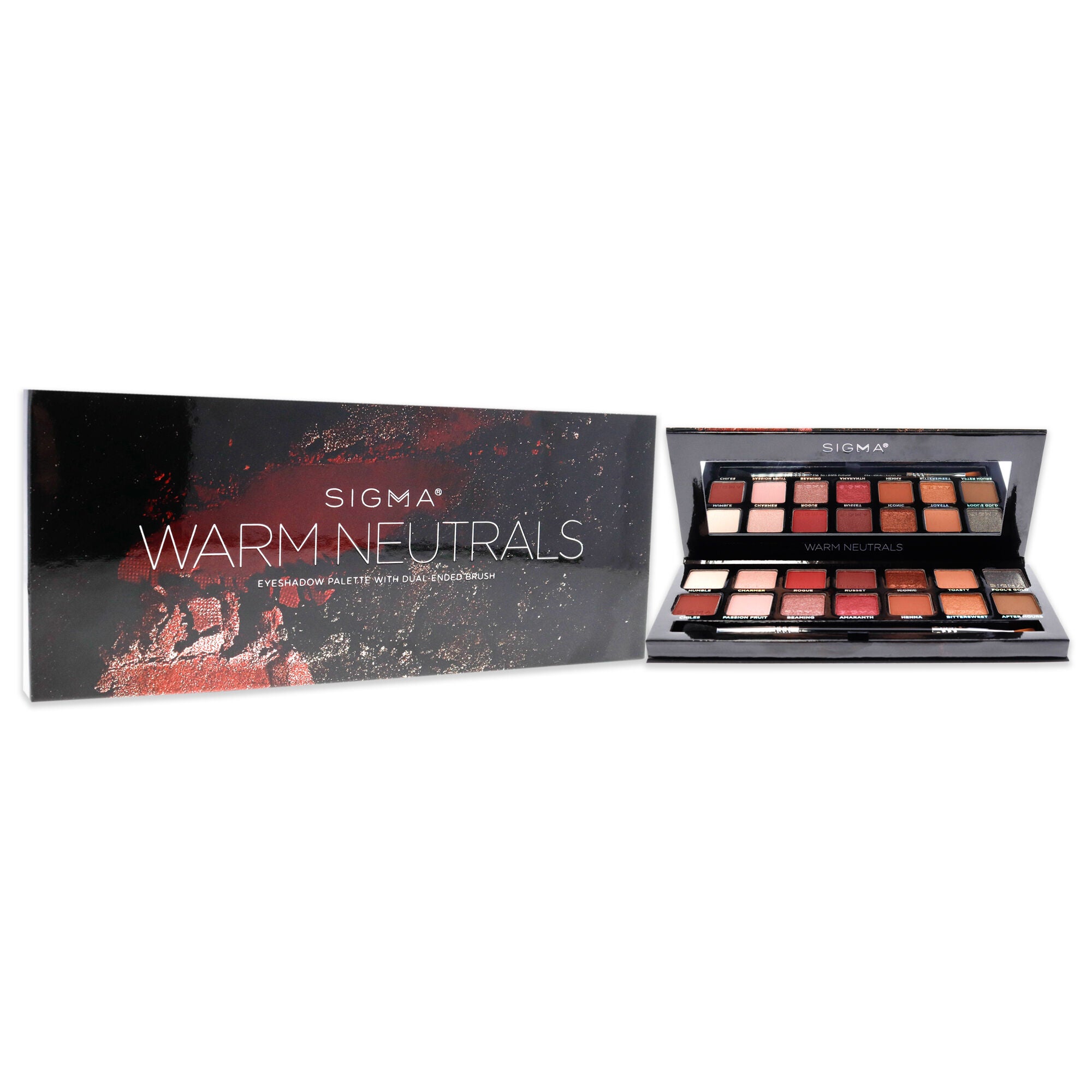 Eyeshadow Palette - Warm Neutrals by SIGMA for Women - 1 Pc Eye Shadow, , alternate image number 3