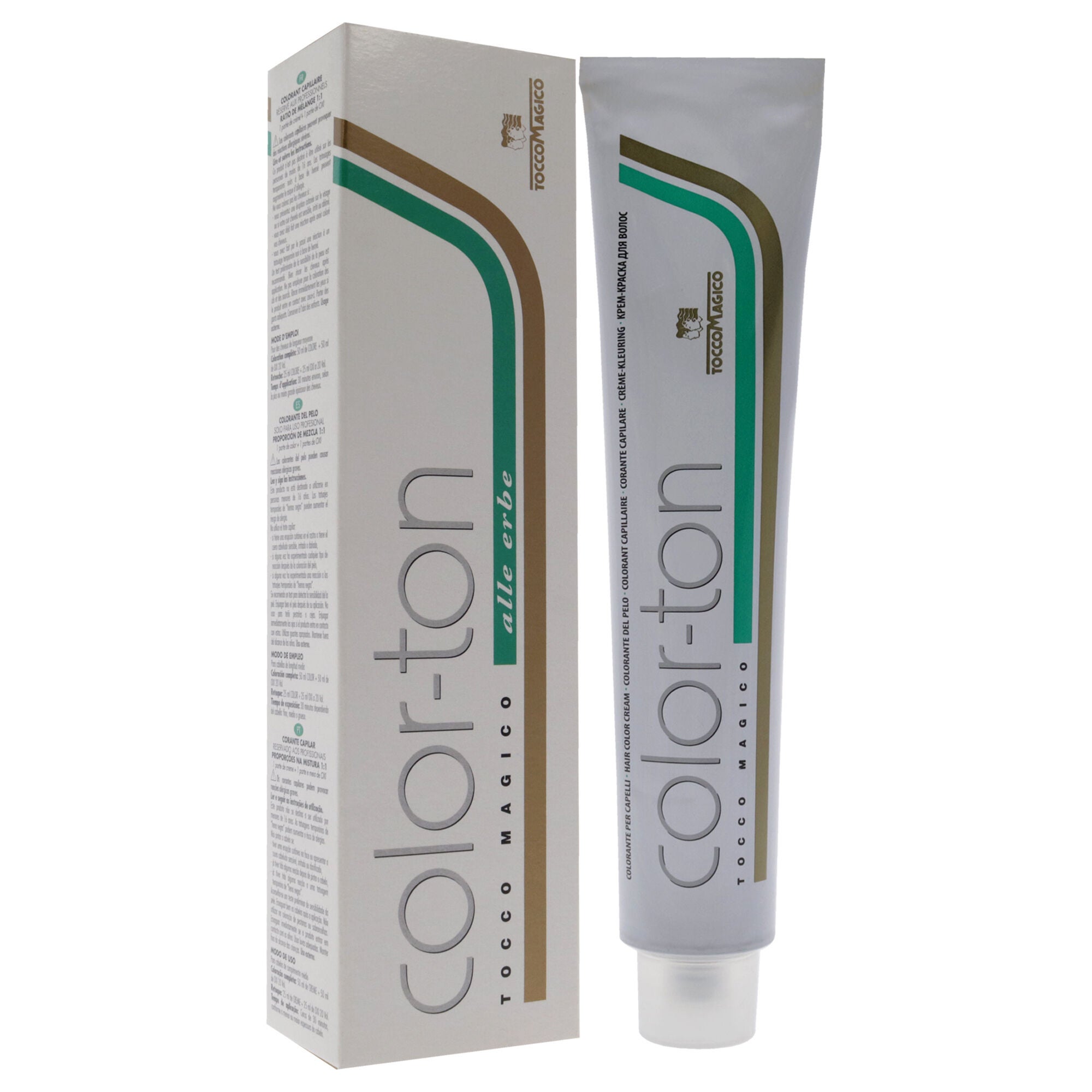 Color-Ton Permanent Hair Color - 7FRI-7.66 Intense Red by Tocco Magico for Unisex - 3.38 oz Hair Color, See Description, alternate image number 2