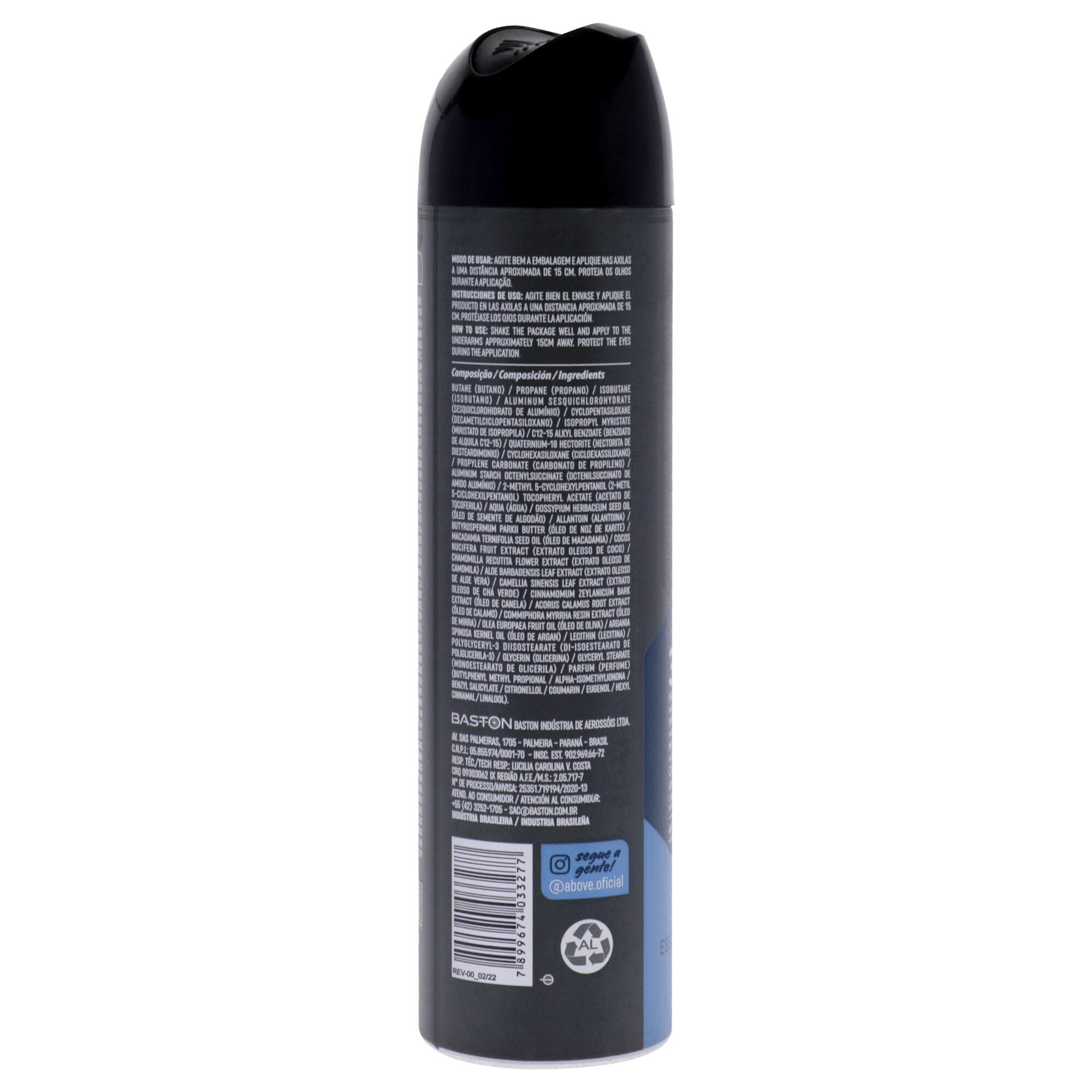 72 Hours Antiperspirant Deodorant - Derma Clinical by Above for Men - 3.17 oz Deodorant Spray, See Description, alternate image number 2