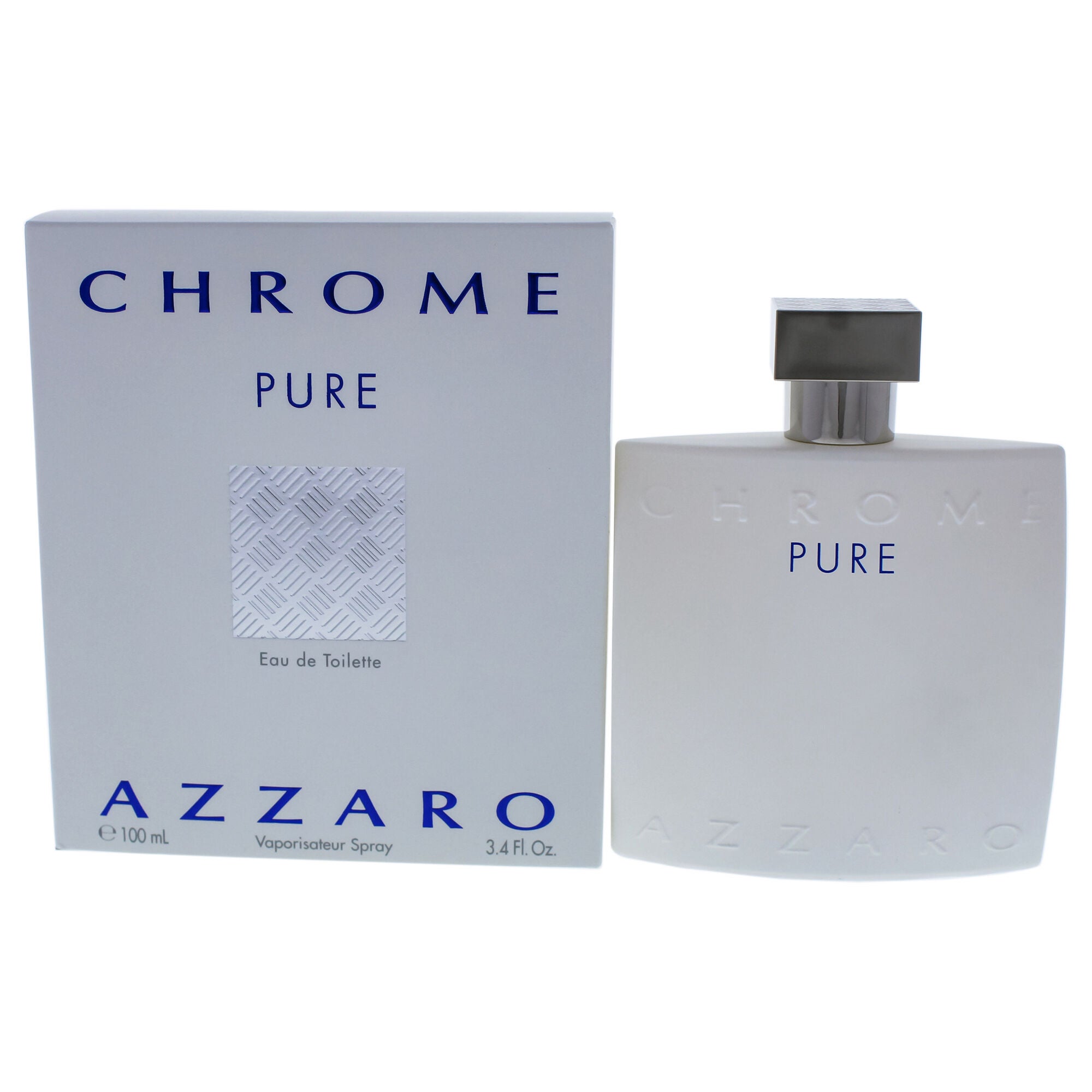 Chrome Pure by Azzaro for Men - 3.4 oz EDT Spray, See Description, hi-res image number 0