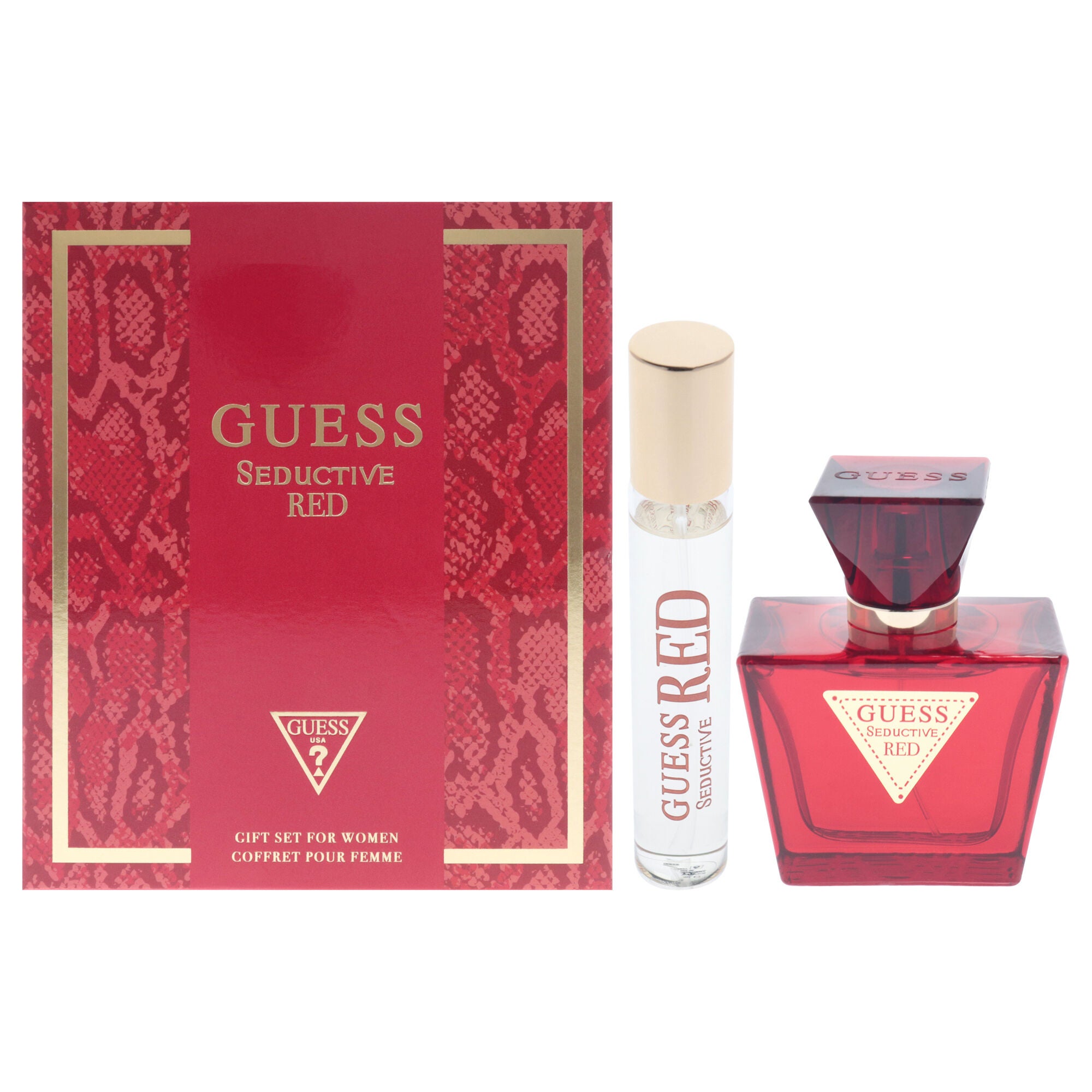 Guess Seductive Red by Guess for Women - 2 Pc Gift Set 1.7oz EDT Spray, 0.5oz EDT Spray, See Description, hi-res image number 0