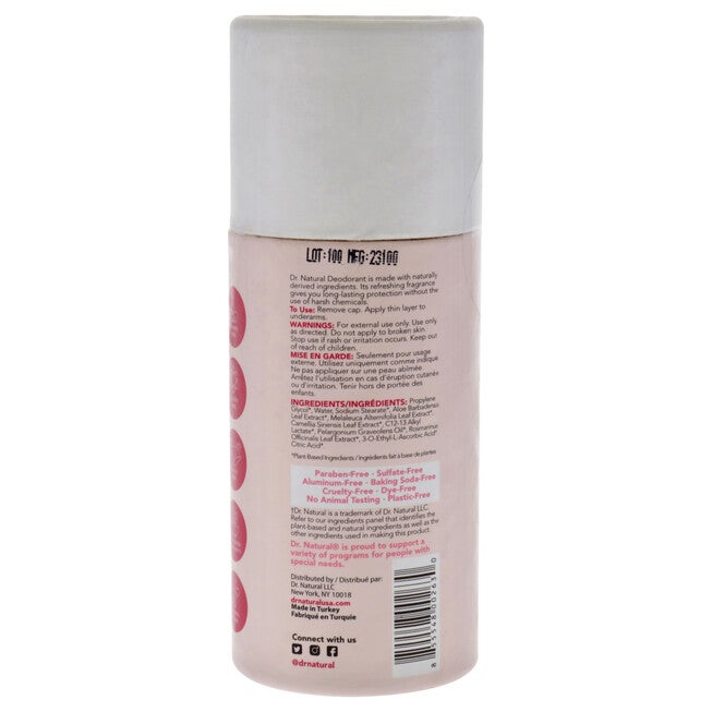 Deodorants Stick - Wildflower by Dr. Natural for Unisex - 3 oz Deodorant Stick, , alternate image number null