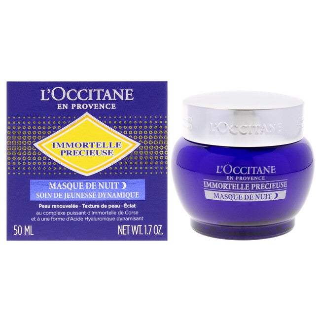 Immortelle Precious Overnight Mask by LOccitane for Unisex - 1.7 oz Mask, See Description, hi-res image number 0