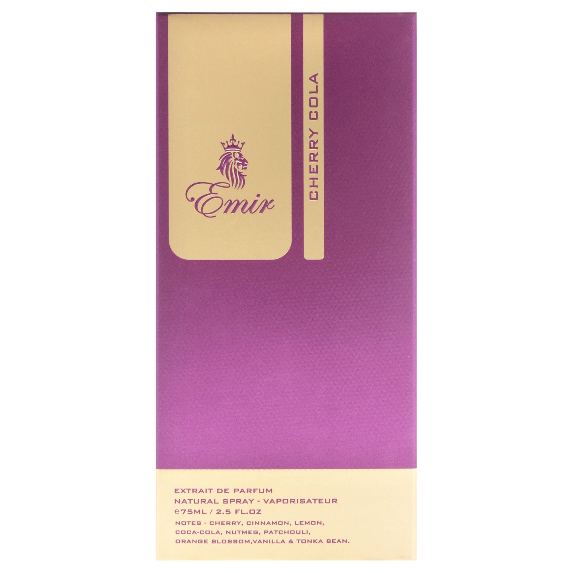 Emir - Cherry Cola by Paris Corner for Unisex - 2.54 oz Extrait De Parfum Spray, Clear, alternate image number 4