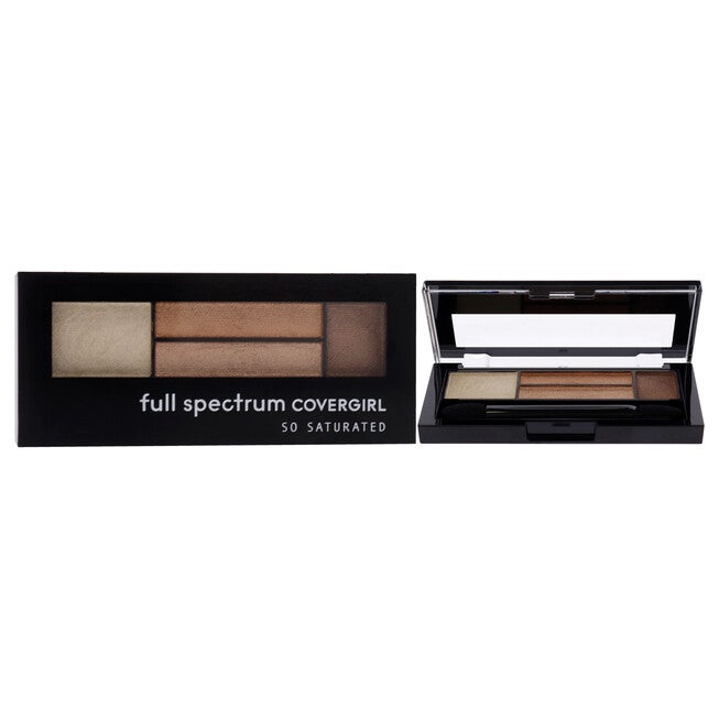 Full Spectrum So Saturated Eye Shadow Palette - Steady by CoverGirl for Women - 0.06 oz Eye Shadow, See Description, alternate image number 1