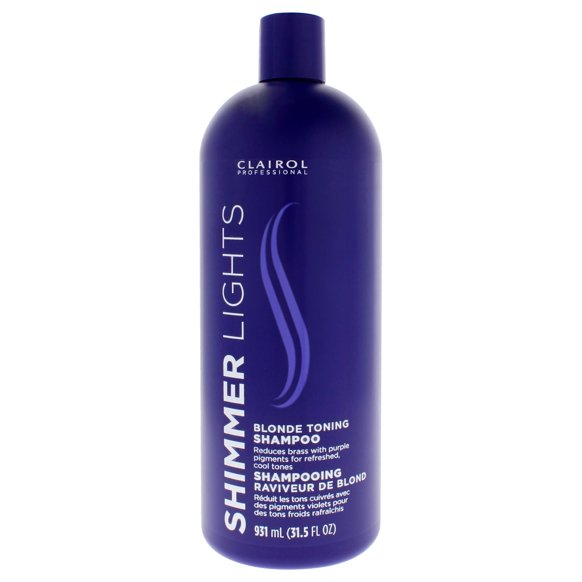 Shimmer Lights Blonde and Silver Shampoo by Clairol for Unisex - 31.5 oz Shampoo, See Description, hi-res image number 0