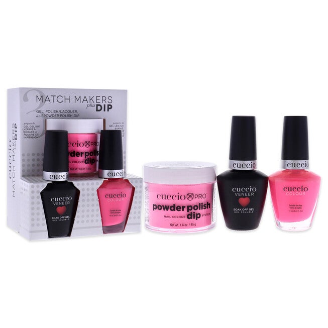 Match Makers Plus Dip - Pretty Awesome by Cuccio Colour for Women - 3 Pc Set, NA, alternate image number null