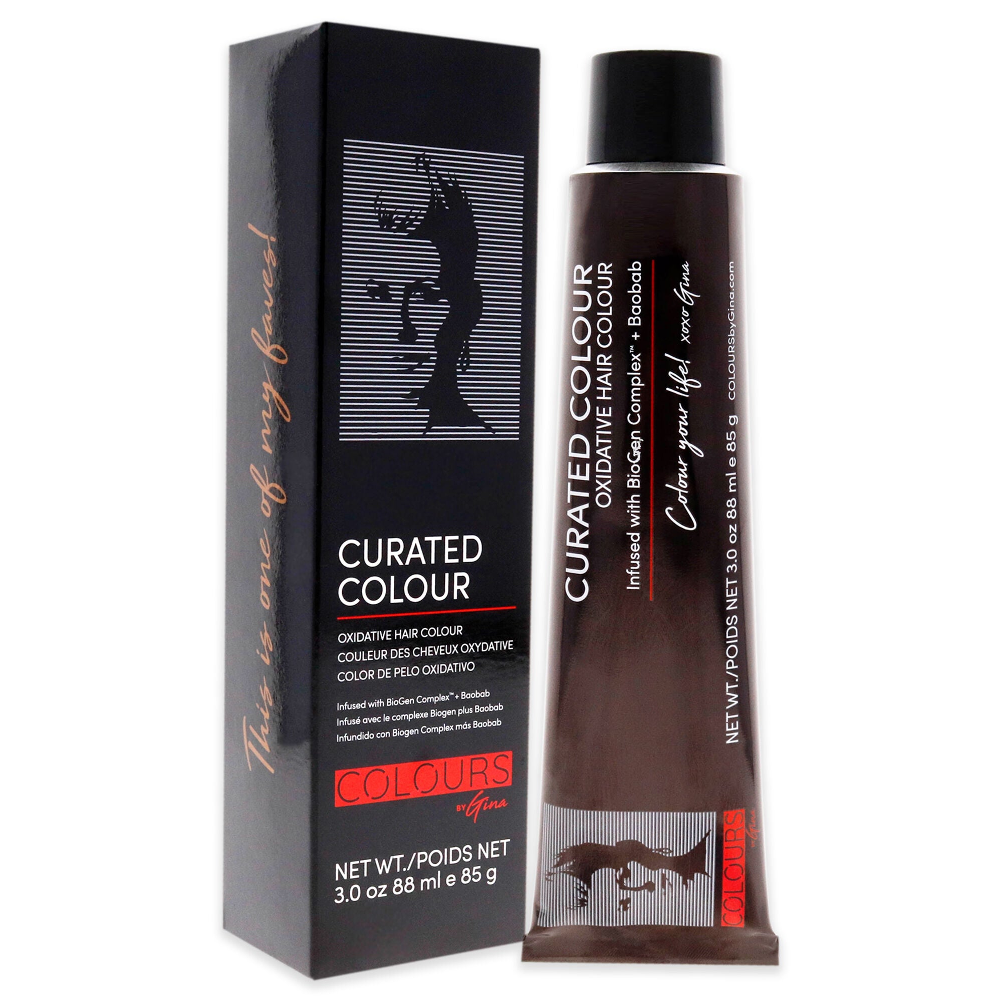 Curated Colour - 8.0-8N Light Natural Blonde by Colours By Gina for Unisex - 3 oz Hair Color, , alternate image number 7