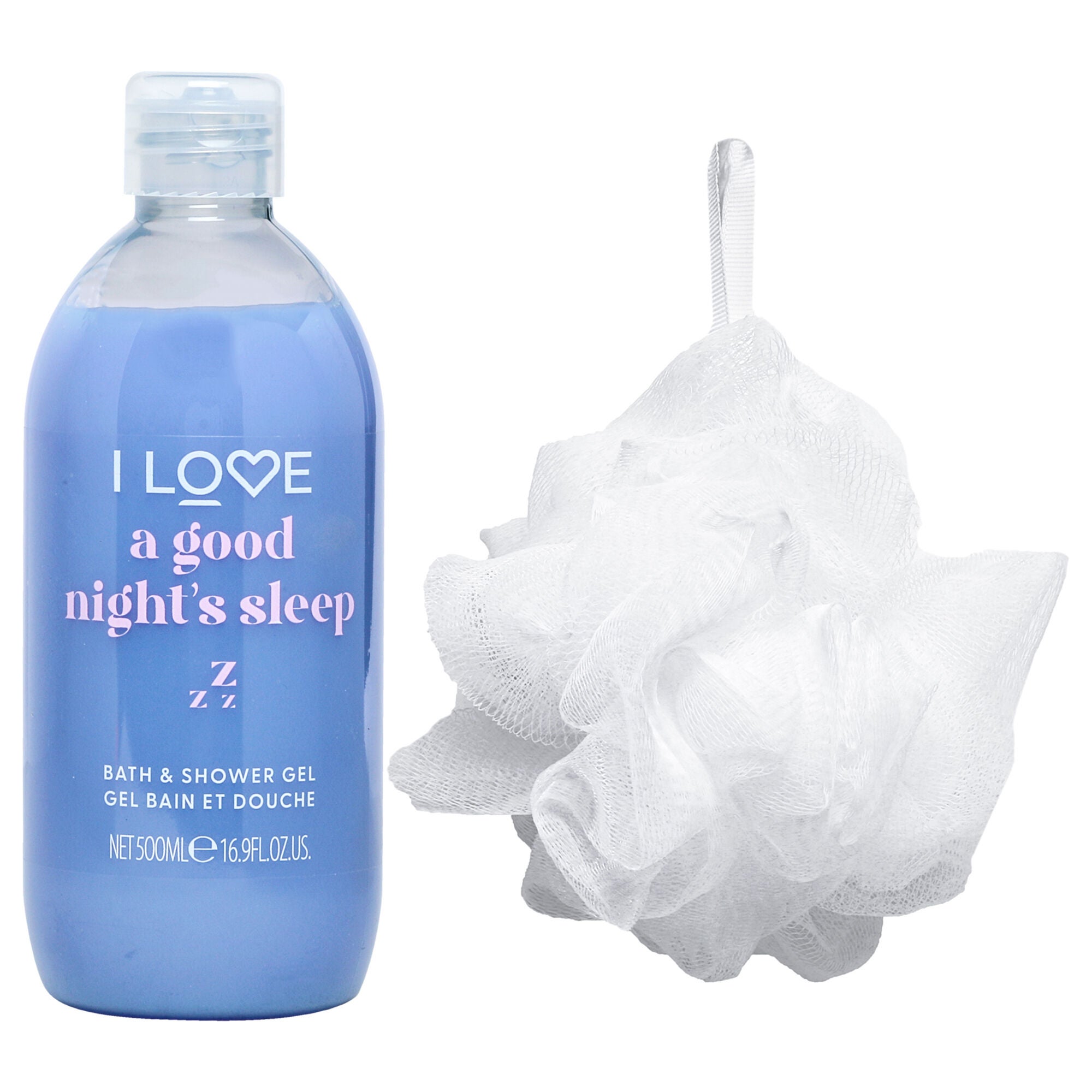 Bath and Shower Treats - A Good Nights Sleep by I Love Cosmetics for Women - 16.9 oz Shower Gel, See Description, alternate image number 3