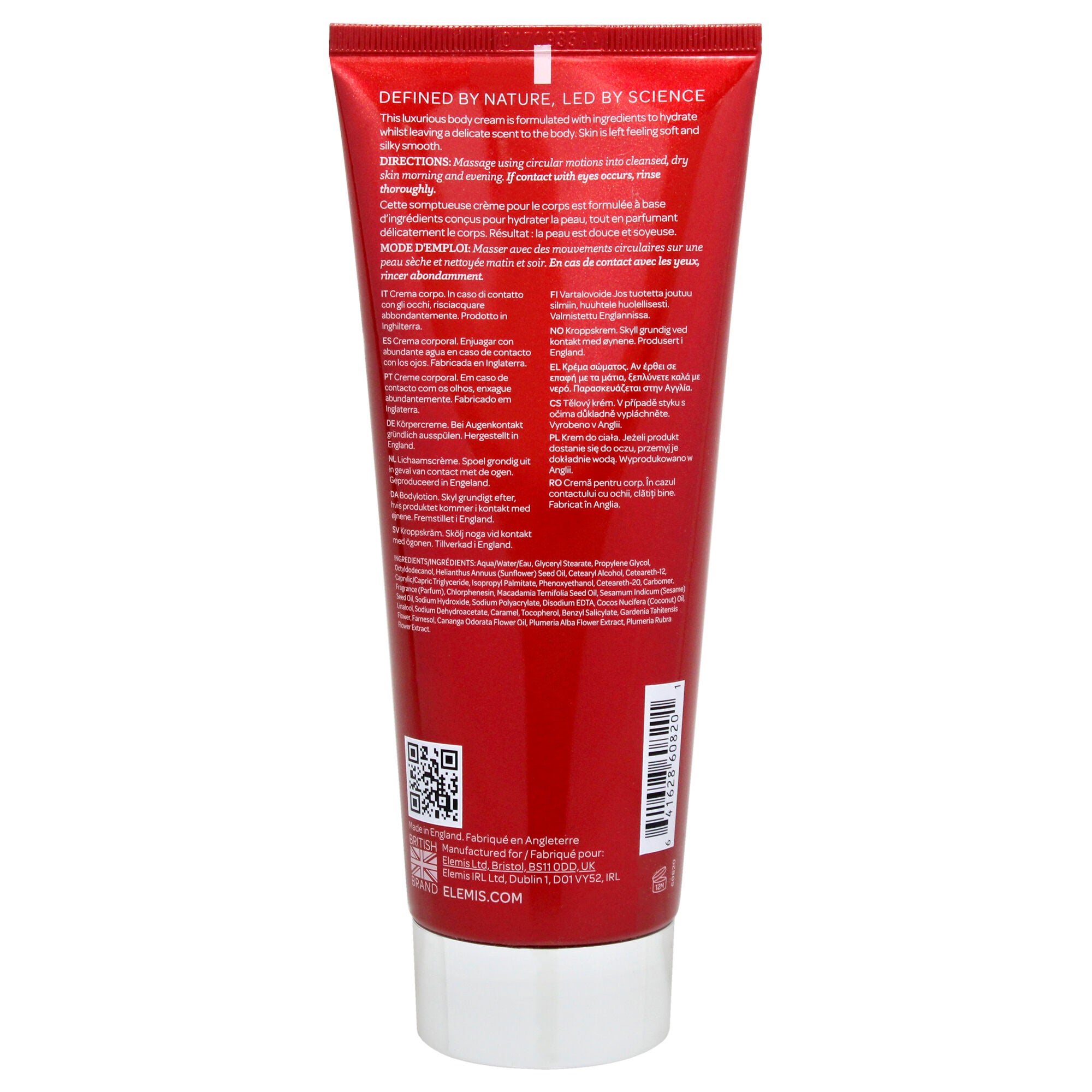Frangipani Monoi Body Cream by Elemis for Unisex - 6.7 oz Body Cream, See Description, alternate image number 1