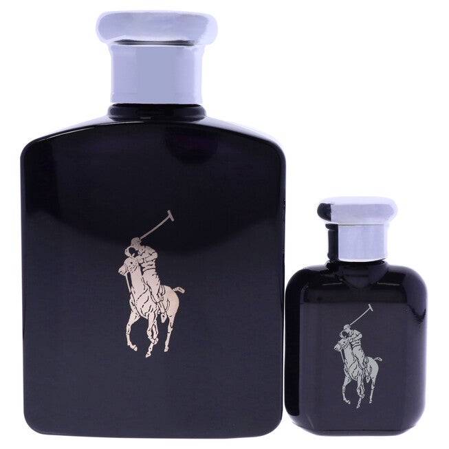 Polo Black by Ralph Lauren for Men - 2 Pc Gift Set 4.2oz EDT Spray, 0.5oz EDT Spray, NA, alternate image number null