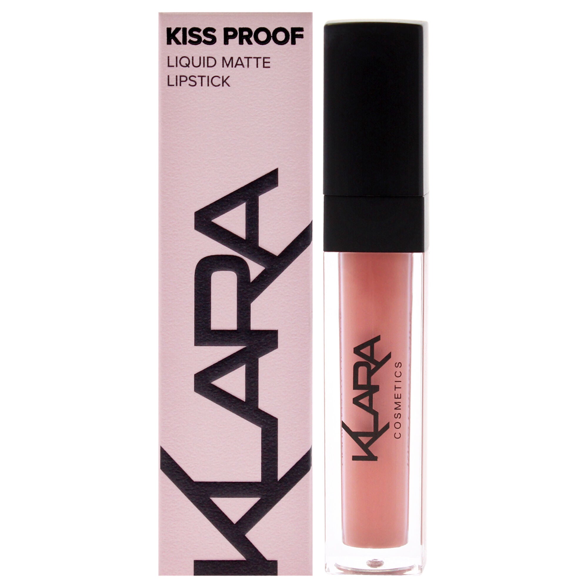Kiss Proof Lipstick Liquid Matte - 22 Au Naturel by Klara for Women - 0.27 oz Lipstick, See Description, hi-res image number 0