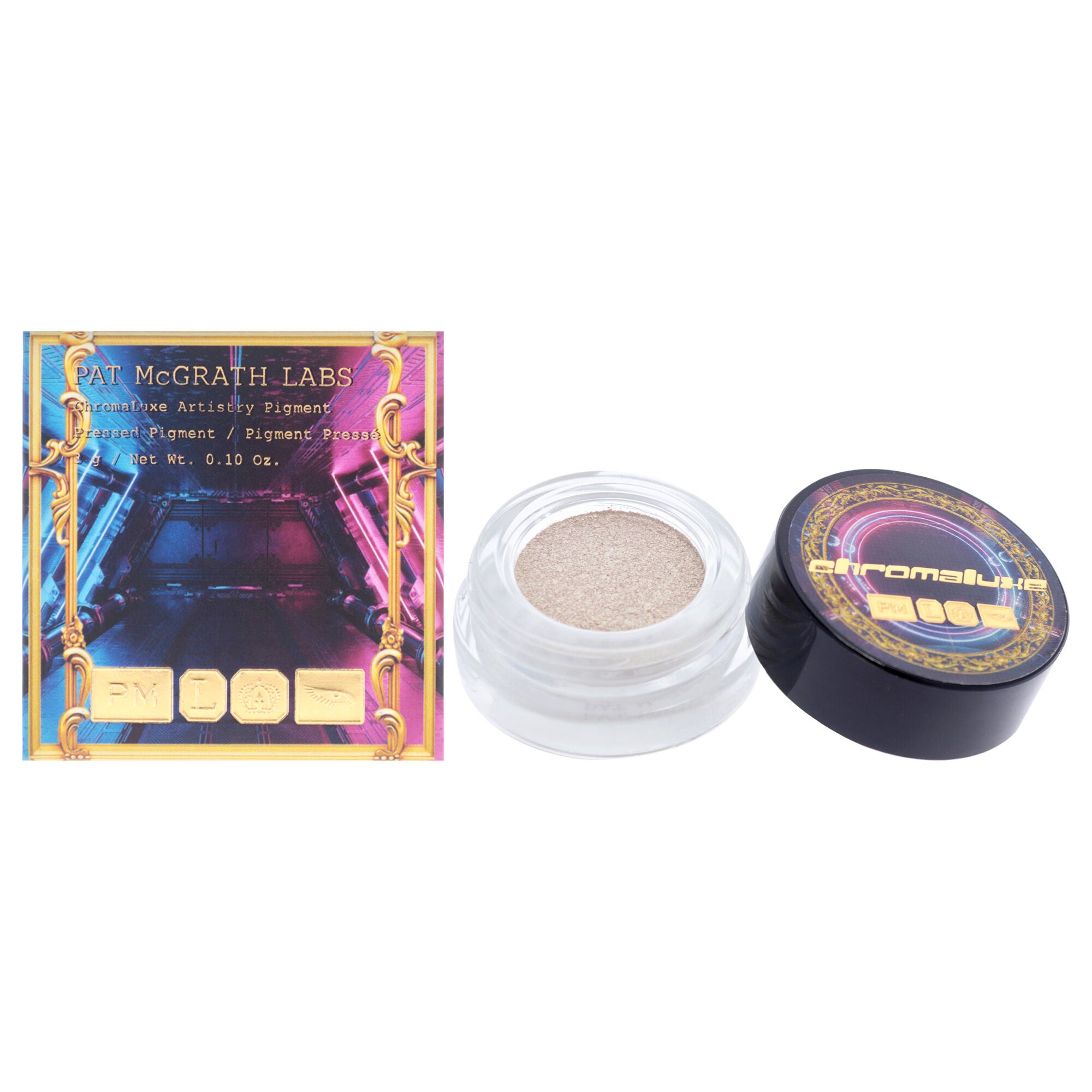 Chromaluxe Artistry Pigment - Golden Seductress by Pat Mcgrath Labs for Women - 0.10 oz Makeup, White, hi-res image number 0
