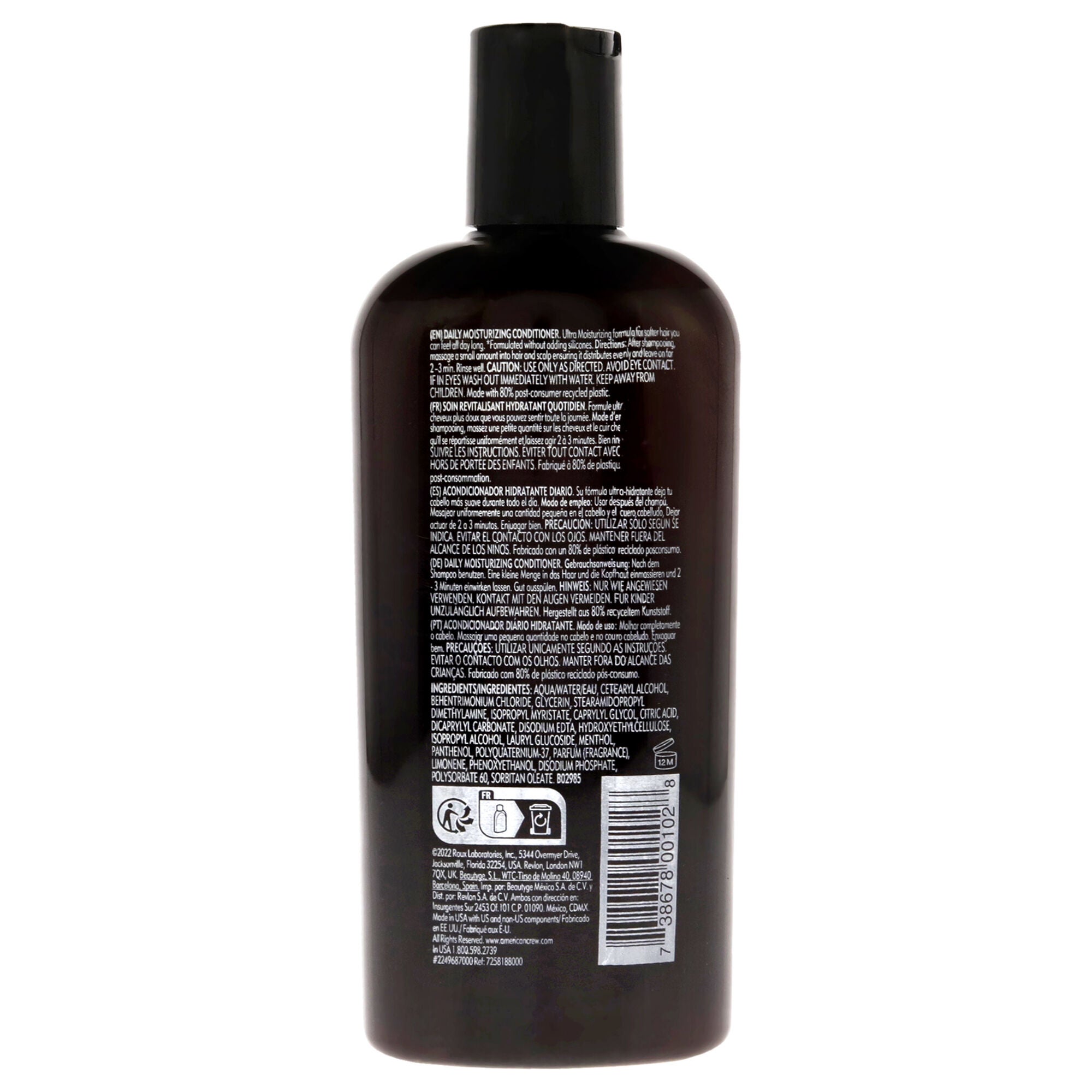 Daily Moisturizing Conditioner by American Crew for Men - 8.4 oz Conditioner, , alternate image number 2