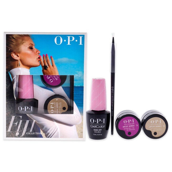 Fiji GelColor and Artist Series Trio - 1 by OPI for Women - 3 Pc Gift Set, NA, hi-res image number null