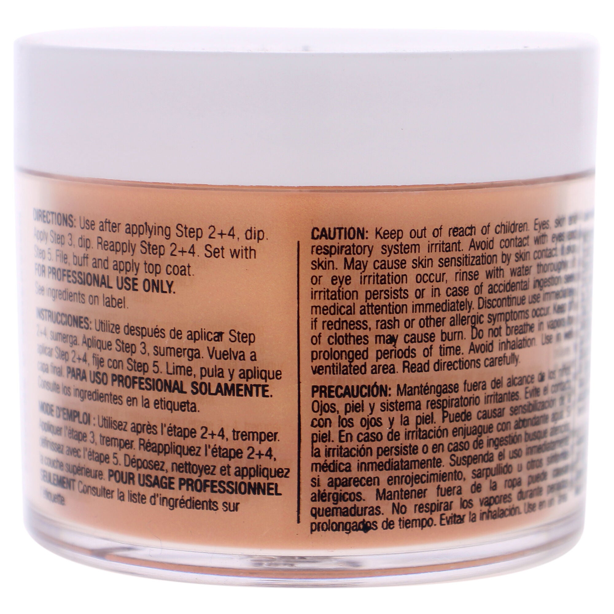 Pro Powder Polish Nail Colour Dip System - Tangerine Orange by Cuccio Colour for Women - 1.6 oz Nail Powder, See Description, alternate image number 1