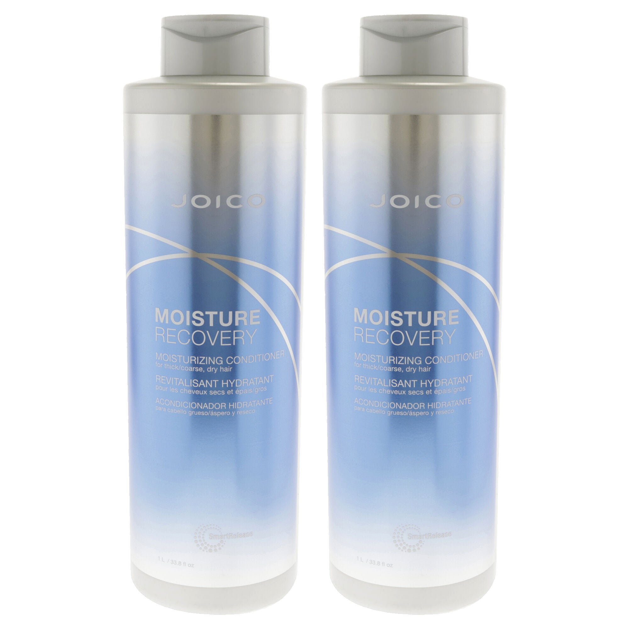 Moisture Recovery Conditioner by Joico for Unisex - 33.8 oz Conditioner - Pack of 2, Clear, hi-res image number 0