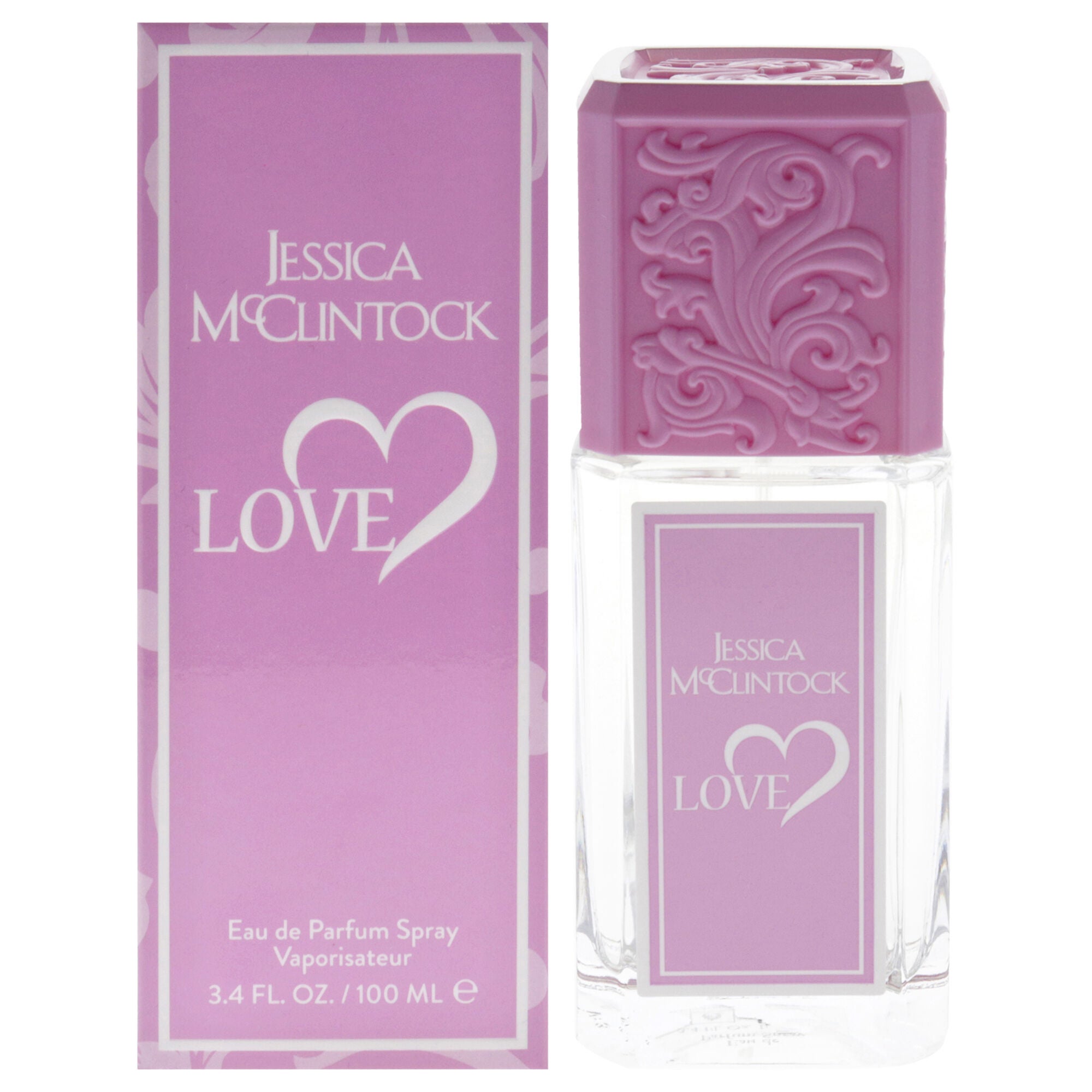 Love by Jessica McClintock for Women - 3.4 oz EDP Spray, Clear, hi-res image number 0