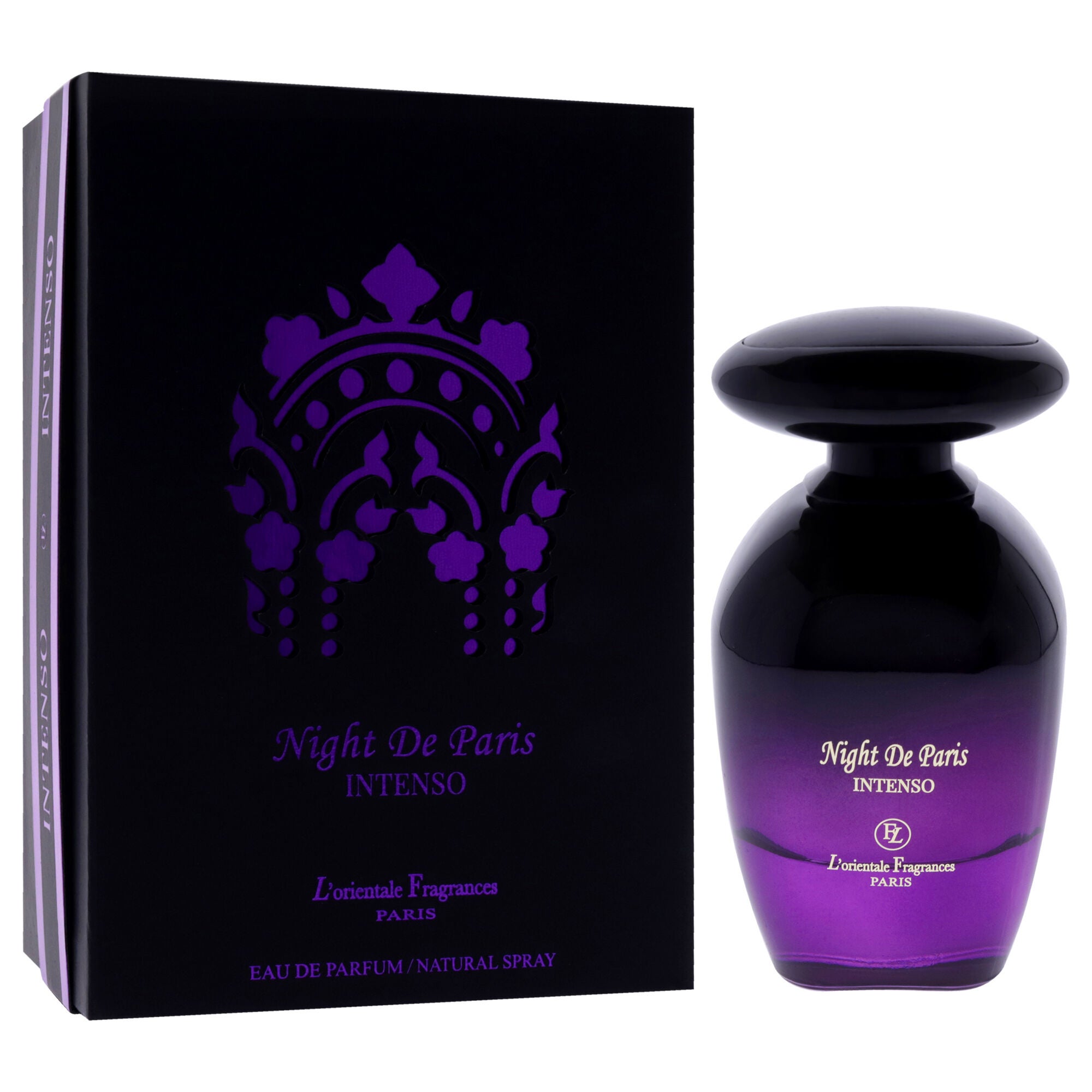 Night De Paris Intenso by LOrientale Fragrances for Unisex - 3.3 oz EDP Spray, See Description, alternate image number 2