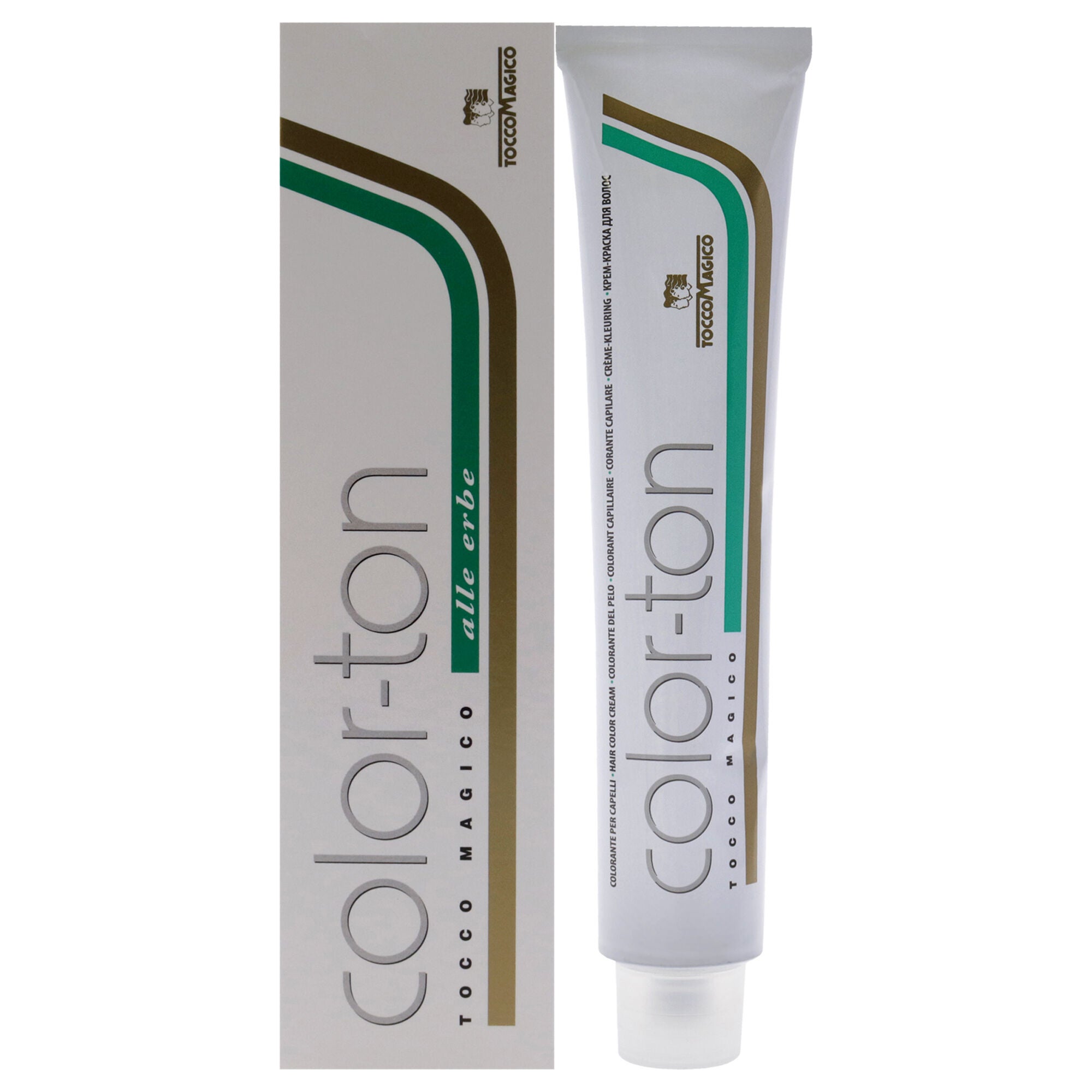 Color-Ton Permanent Hair Color - 5R-5.46 Light Copper Chestnut by Tocco Magico for Unisex - 3.38 oz Hair Color, See Description, hi-res image number 0