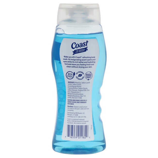 2-in-1 Hair and Body Wash - Classic Scent by Coast for Unisex - 18 oz Body Wash, See Description, alternate image number 1