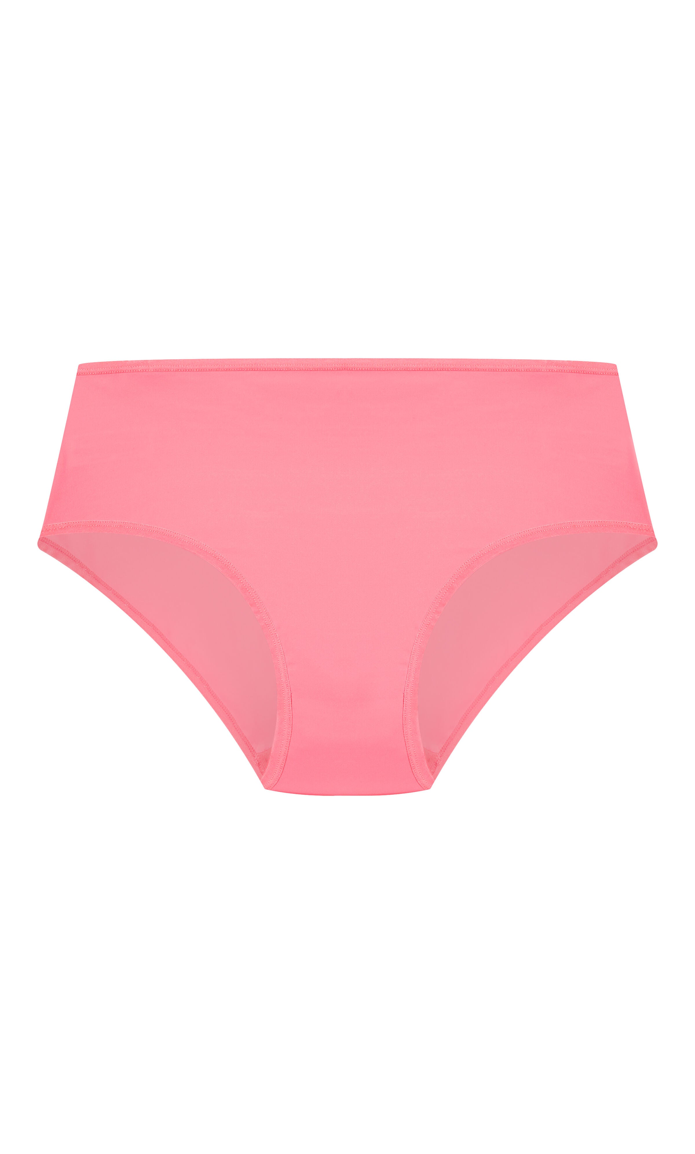 Fashion Microfiber Hi Cut Brief - tea rose, , alternate image number 2