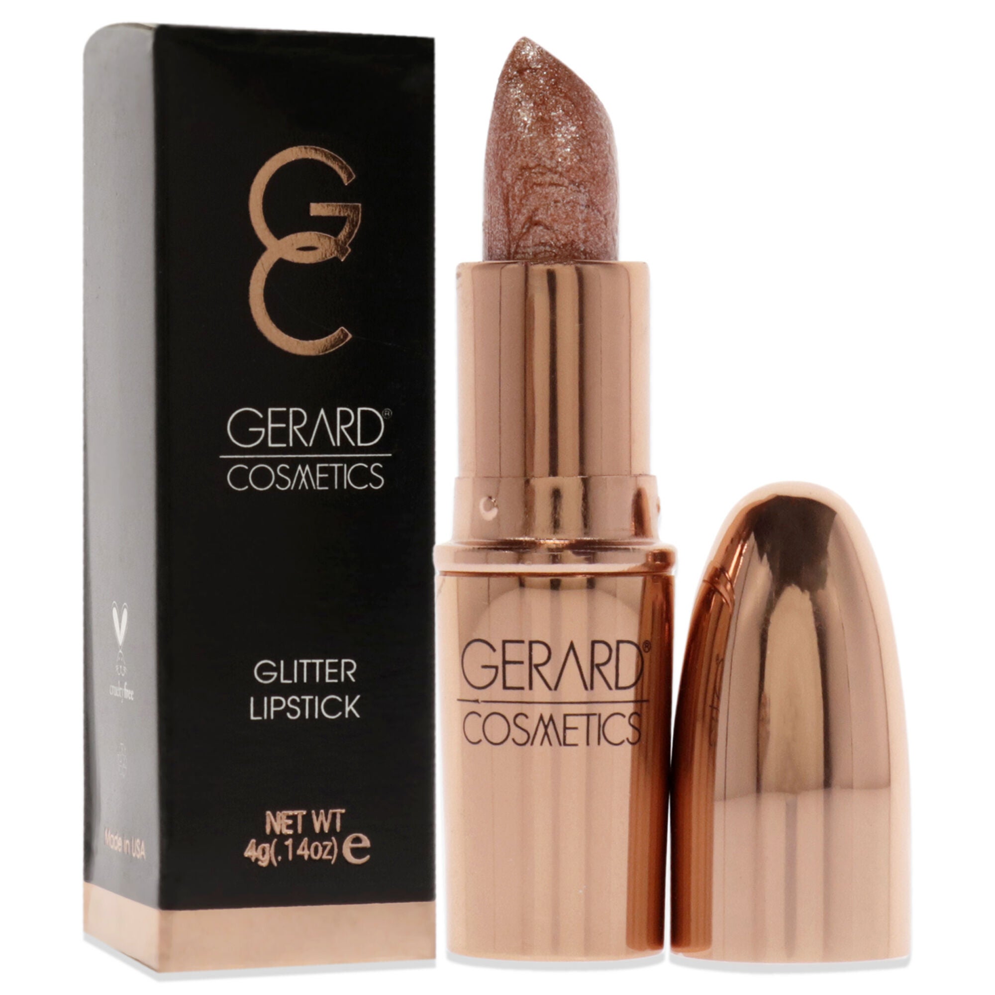 Glitter Lipstick - Hollywood Blvd by Gerard Cosmetic for Women - 0.14 oz Lipstick, , alternate image number 6