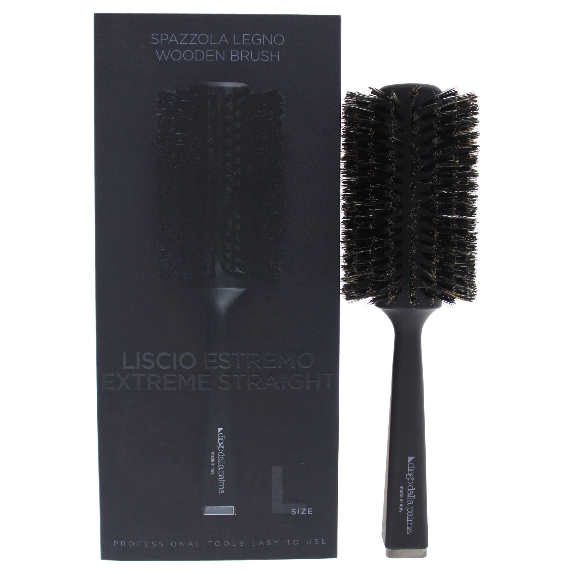 Wooden Brush Extreme Straight - Large by Diego Dalla Palma for Unisex - 1 Pc Hair Brush, See Description, hi-res image number 0