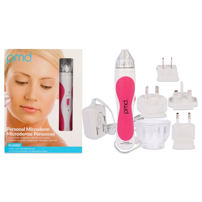 Microderm Razor Subscription Personal Microderm Classic Set - Pink | Woman Within