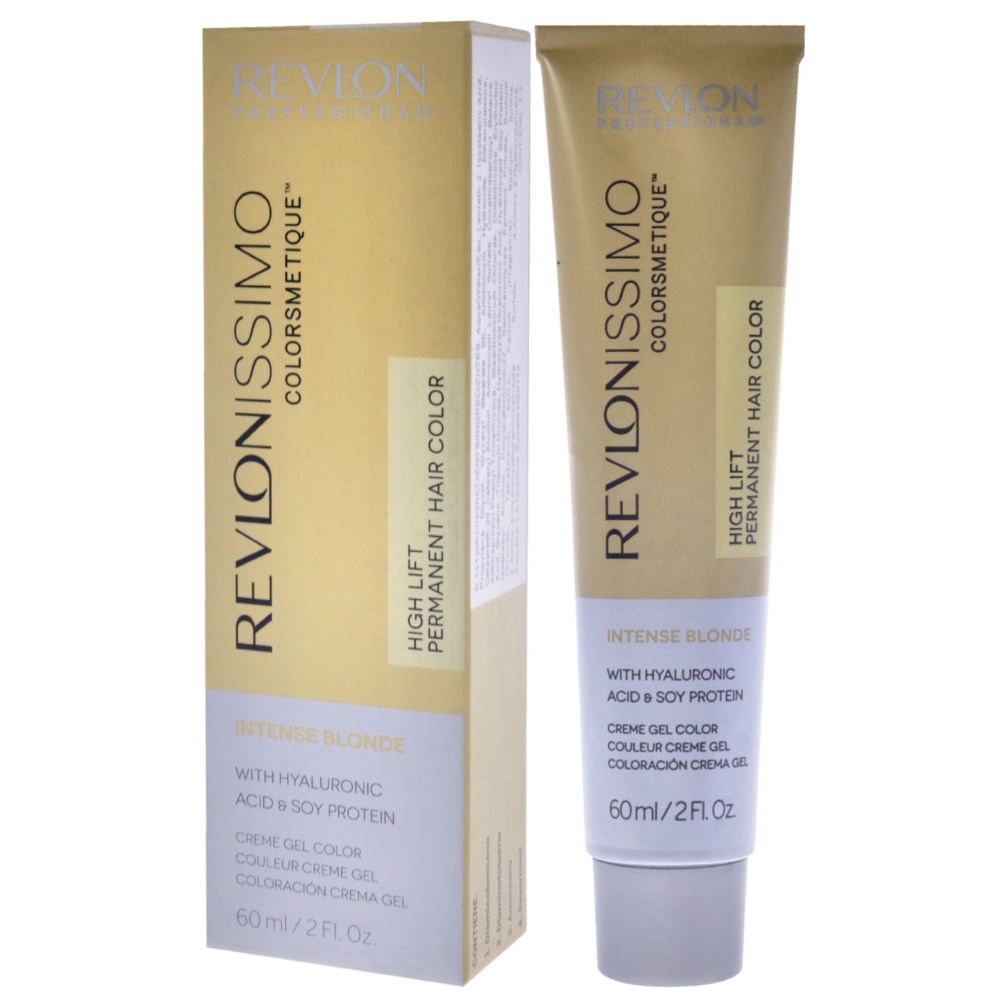 Revlonissimo Colorsmetique Intense Blonde - 1212MN Iridescent Grey by Revlon for Unisex - 2 oz Hair Color, See Description, alternate image number 2