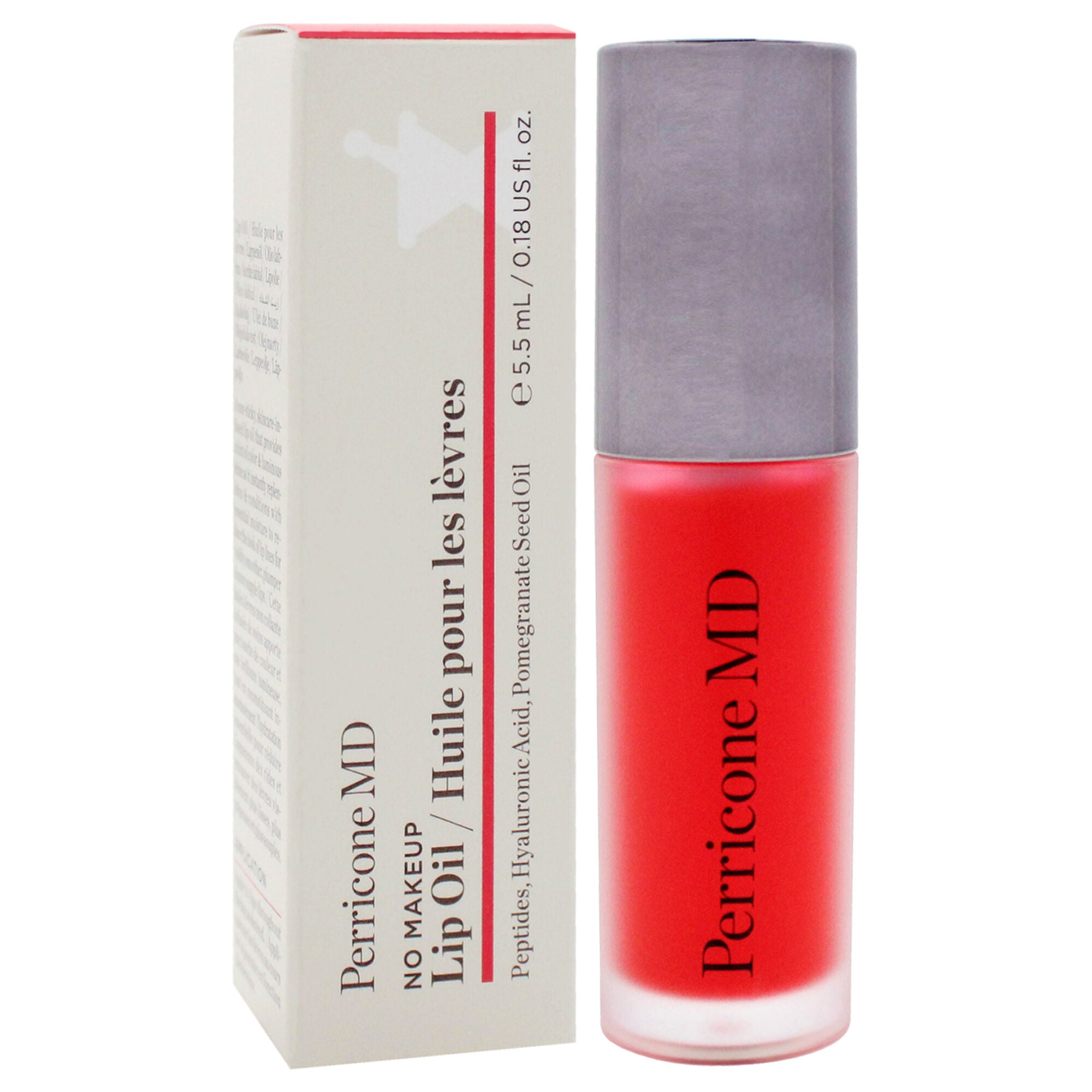 No Makeup Lip Oil - 5 Raspberry by Perricone MD for Women - 0.15 oz Lip Oil, Pink, alternate image number 2