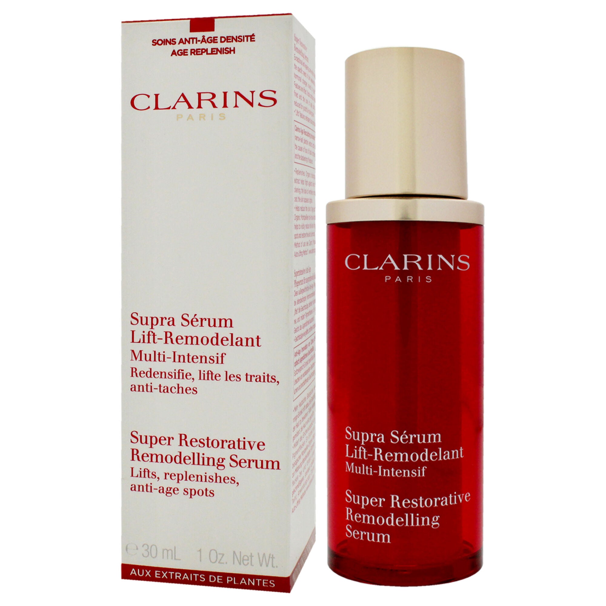 Super Restorative Remodelling Serum by Clarins for Unisex - 1 oz Serum, See Description, alternate image number 3