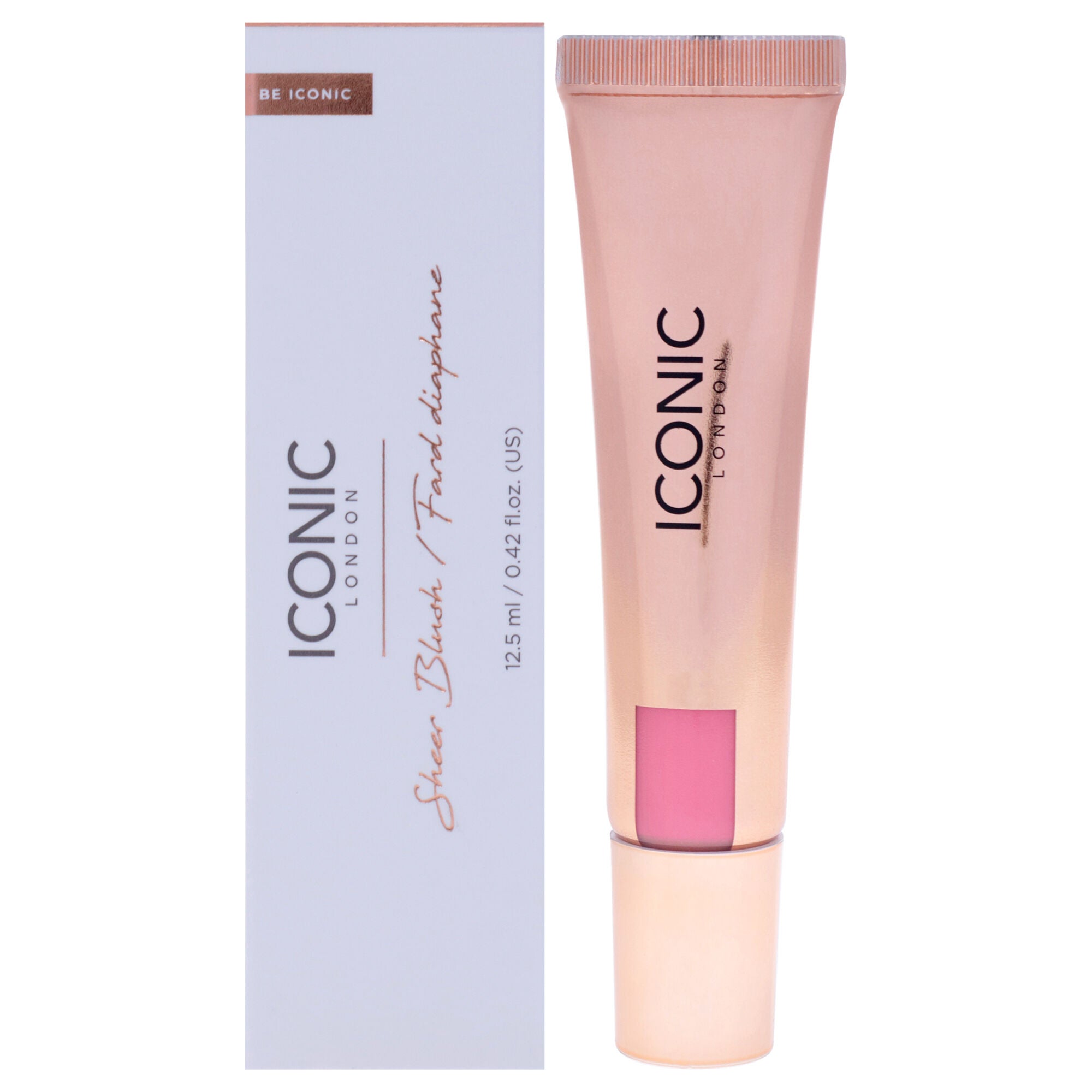 Sheer Cream Blush - Power Pink by Iconic London for Women - 0.42 oz Blush, Pink, hi-res image number 0