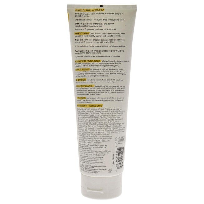 Everyday Gentle Face Plus Body Lotion - Sweet Orange Vanilla by Honest for Women - 8.5 oz Body Lotion, See Description, alternate image number 1