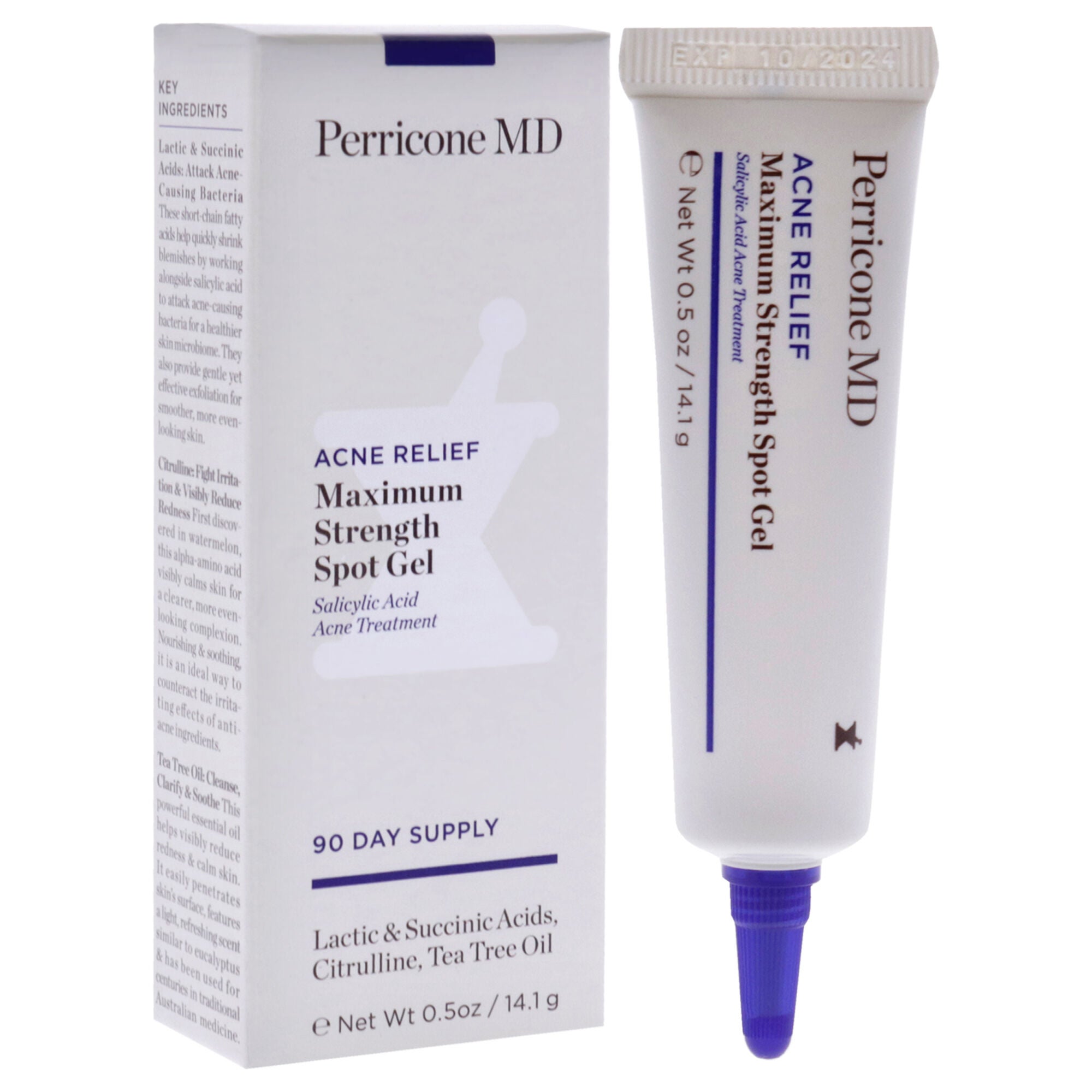 Acne Relief Maximum Strength Spot Gel by Perricone MD for Unisex - 0.5 oz Gel, See Description, alternate image number 2