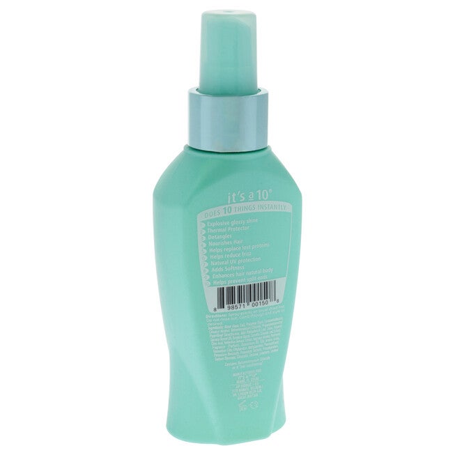 Miracle Blow Dry Glossing Leave-In by Its A 10 for Unisex - 4 oz Treatment, NA, alternate image number null