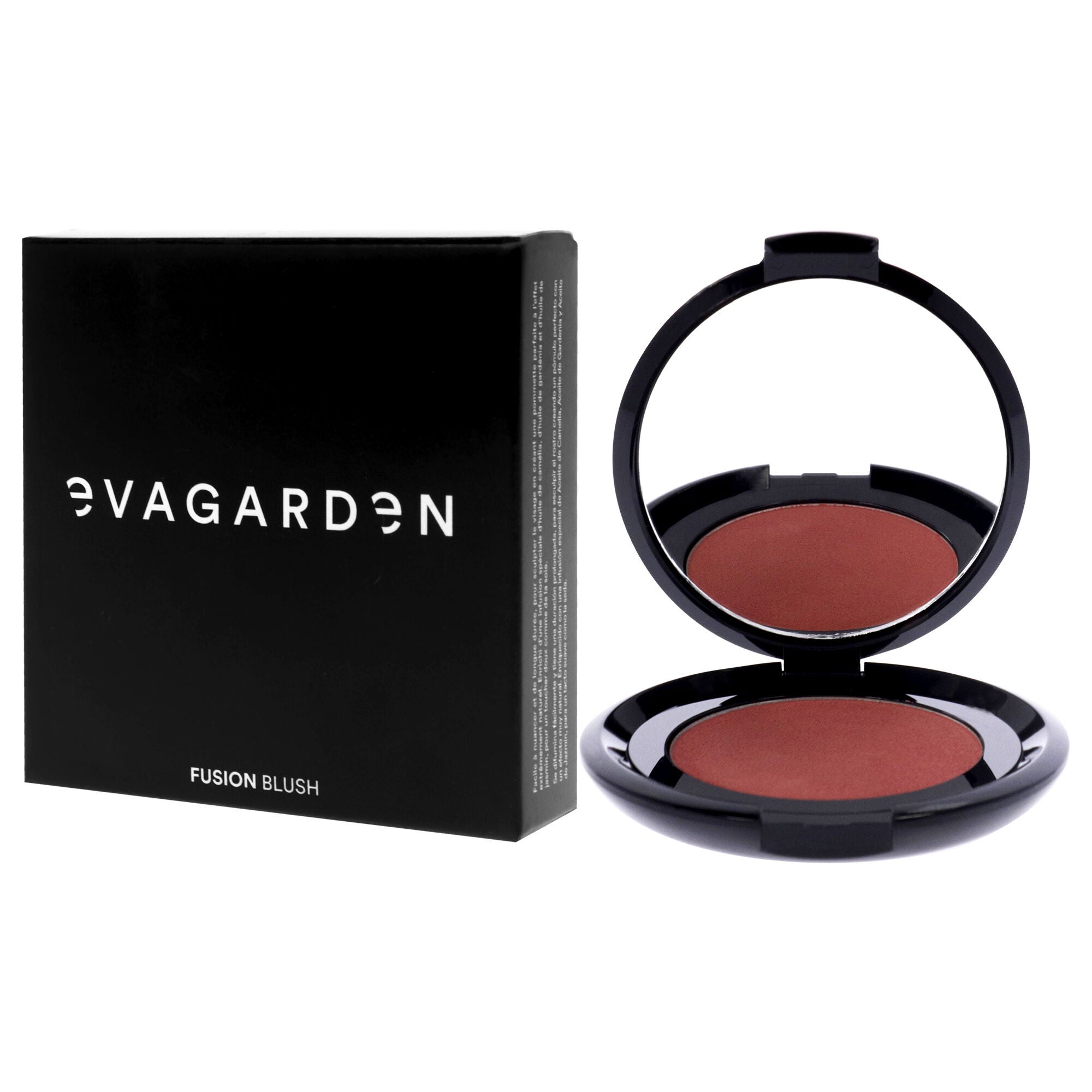 Fusion Blush - 346 Rose Peach by Evagarden for Women - 0.17 oz Blush, See Description, alternate image number 3
