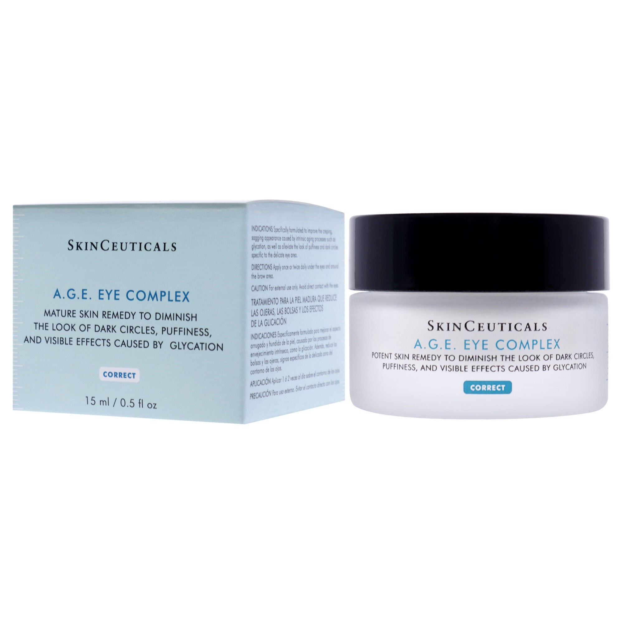 A.G.E Eye Complex by SkinCeuticals for Unisex - 0.5 oz Cream, See Description, alternate image number 3