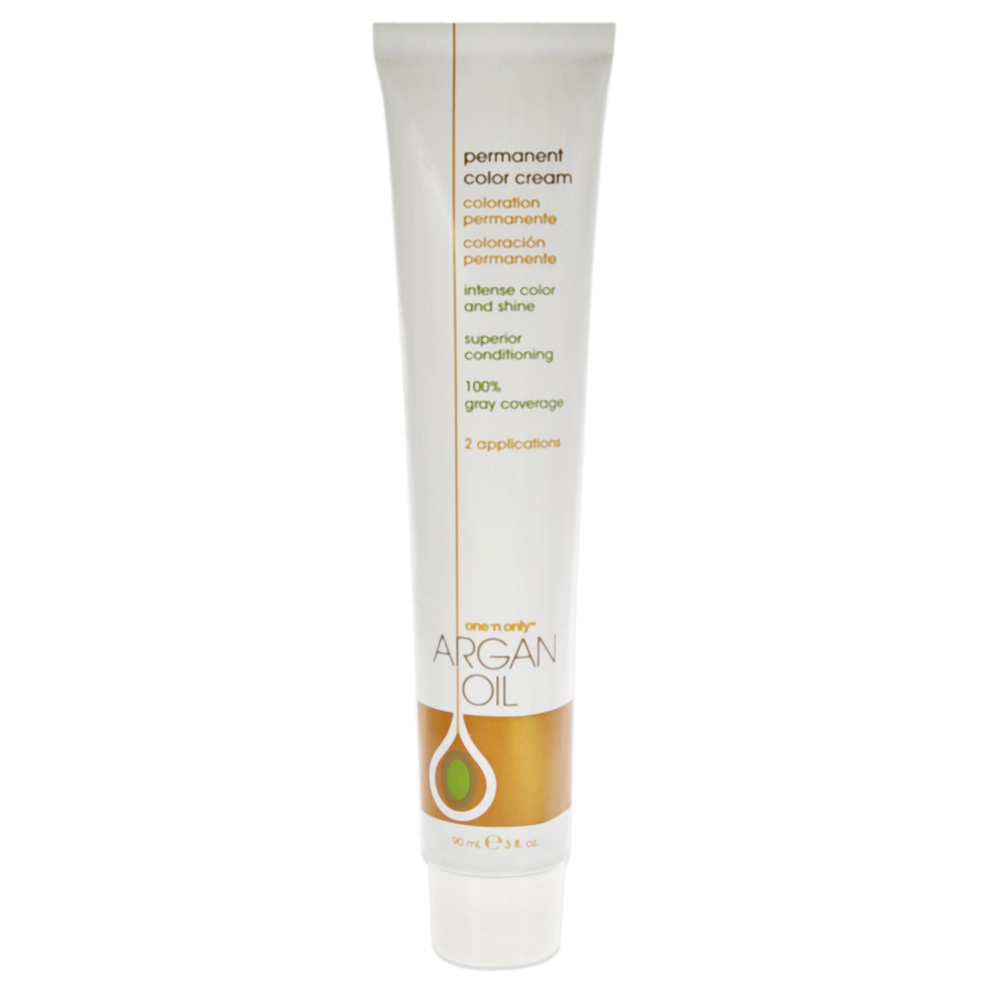 Argan Oil Permanent Color Cream - 5N Light Natural Brown by One n Only for Unisex - 3 oz Hair Color, See Description, alternate image number 4