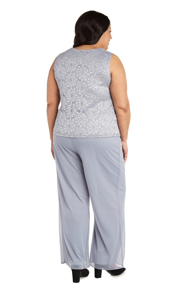 Three-Piece Pearl Detail Pant Set, , alternate image number 3