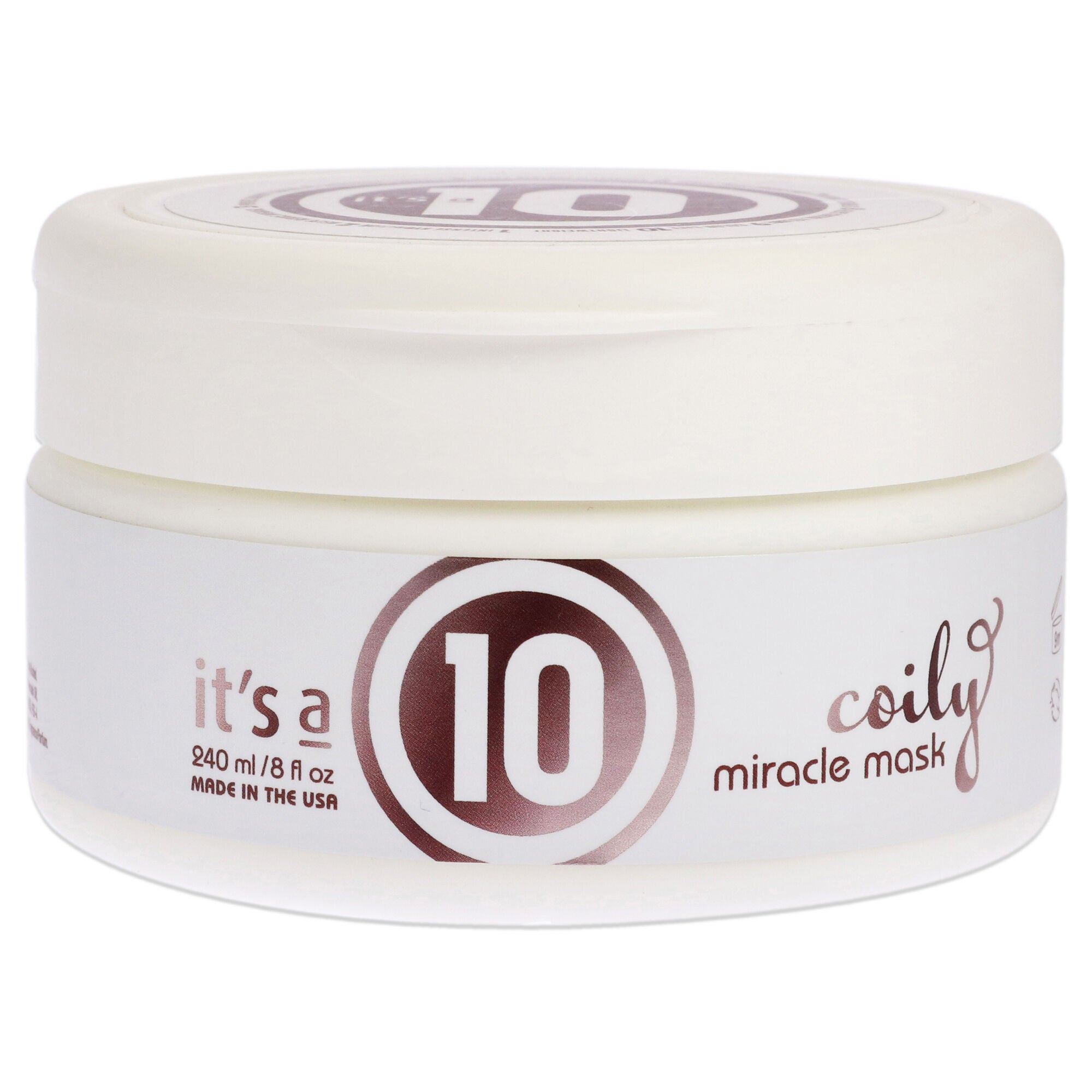Coily Miracle Mask by Its A 10 for Unisex - 8 oz Masque, , alternate image number 3