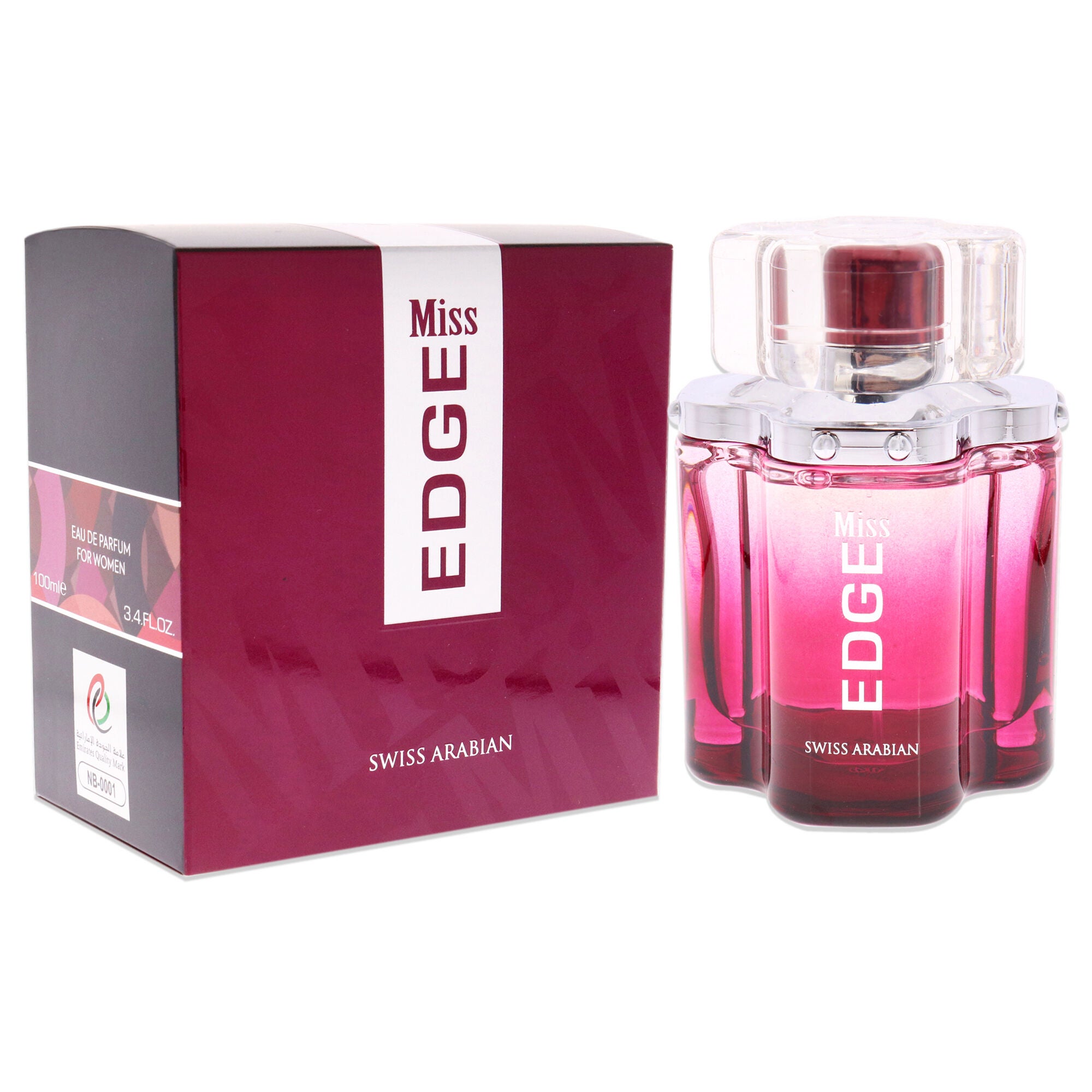 Miss EDGE by Swiss Arabian for Women - 3.4 oz EDP Spray, See Description, alternate image number 2