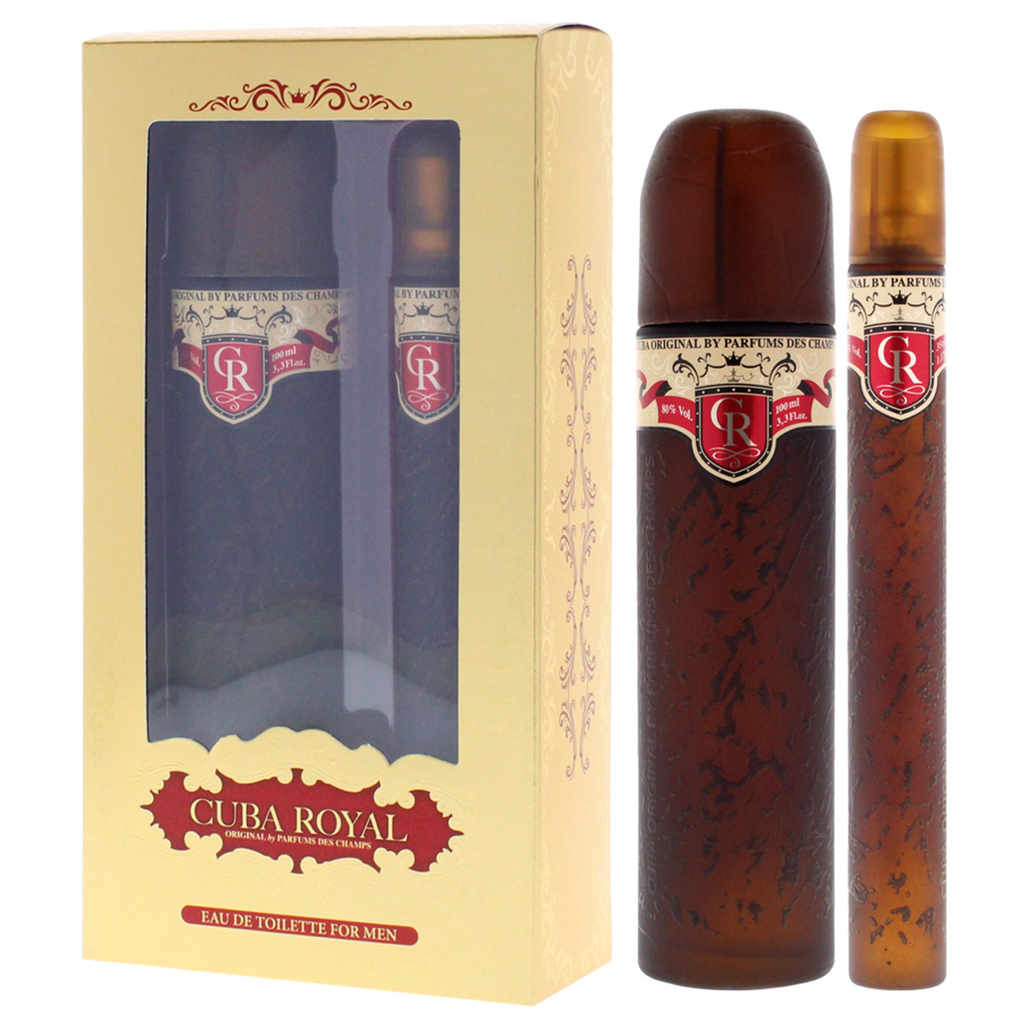 Cuba Royal by Cuba for Men - 2 Pc Gift Set 3.3oz EDT Spray, 1.17oz EDT Spray, See Description, alternate image number 3