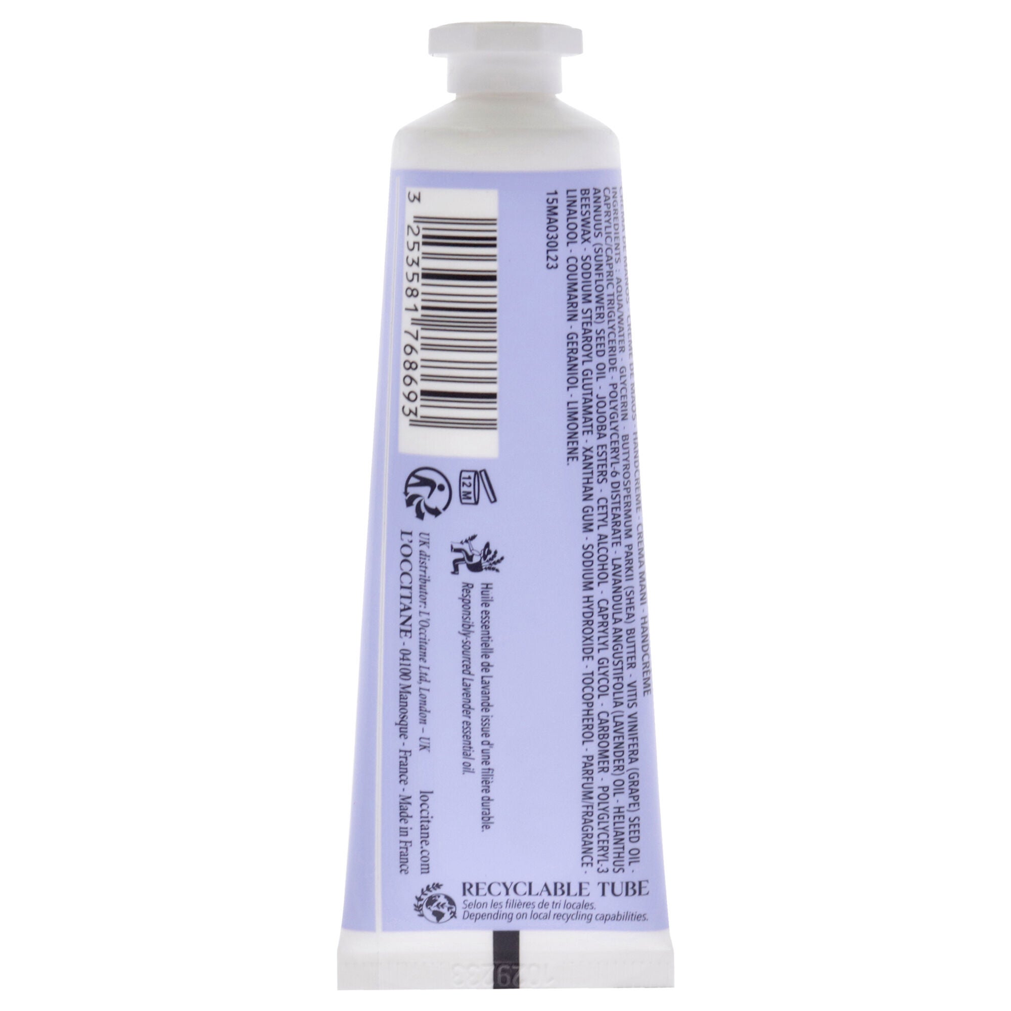 Lavander Hand Cream by LOccitane for Women - 1 oz Cream, See Description, alternate image number 1