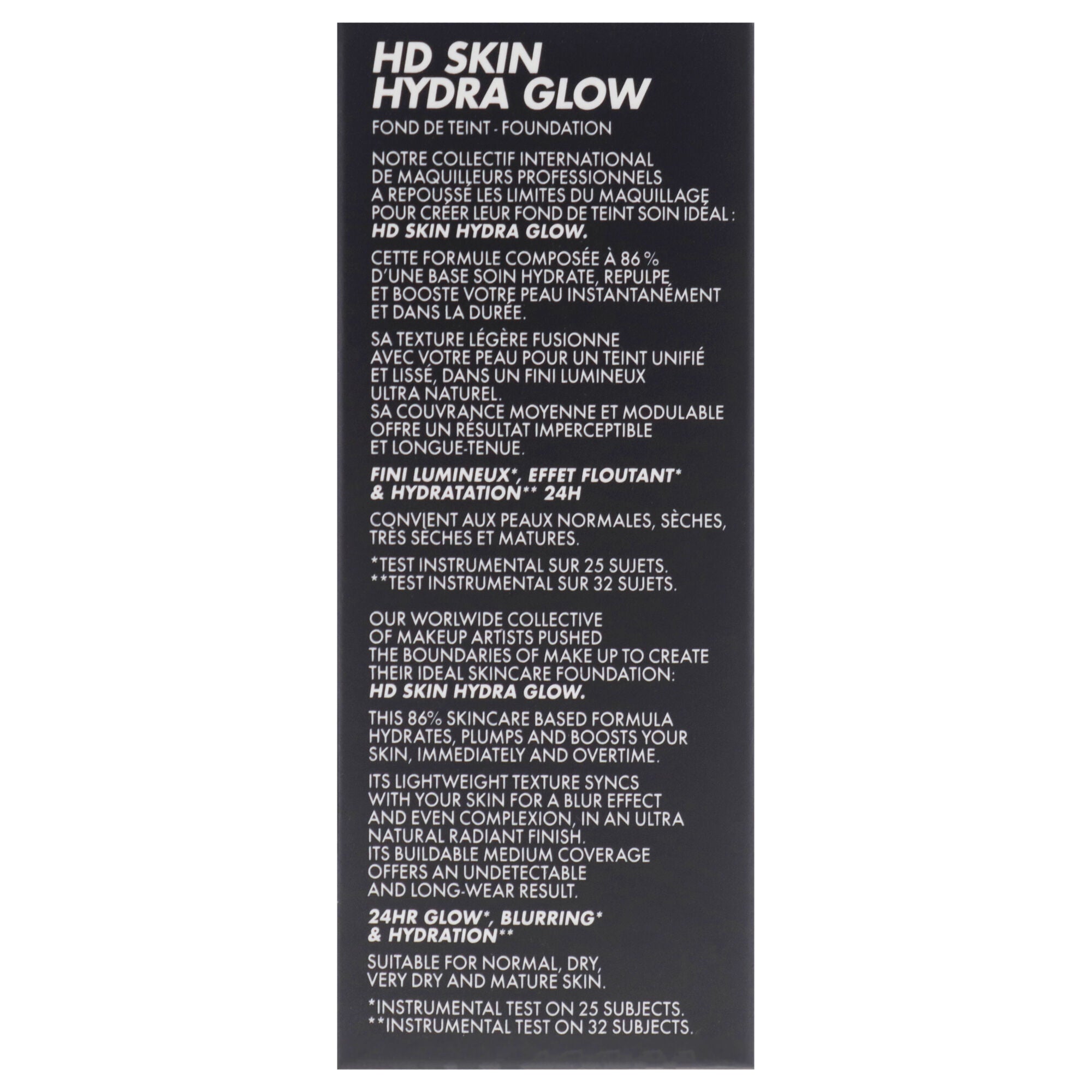 HD Skin Hydra Glow - 1Y08 Warm Porcelain by Make Up For Ever for Women - 1.01 oz Foundation, Beige, alternate image number 5