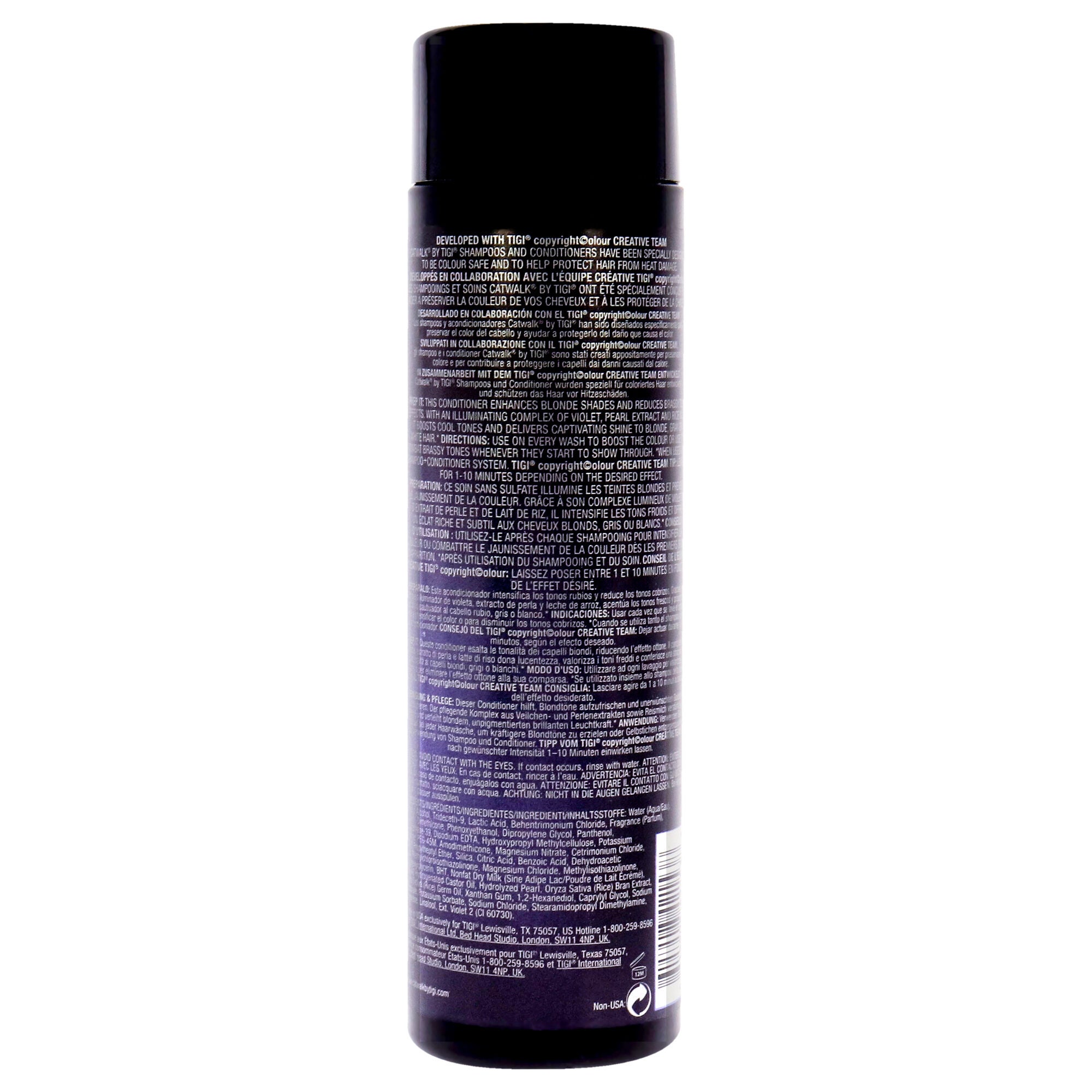 Catwalk Fashionista Violet Conditioner by TIGI for Unisex - 8.45 oz Conditioner, , alternate image number 3