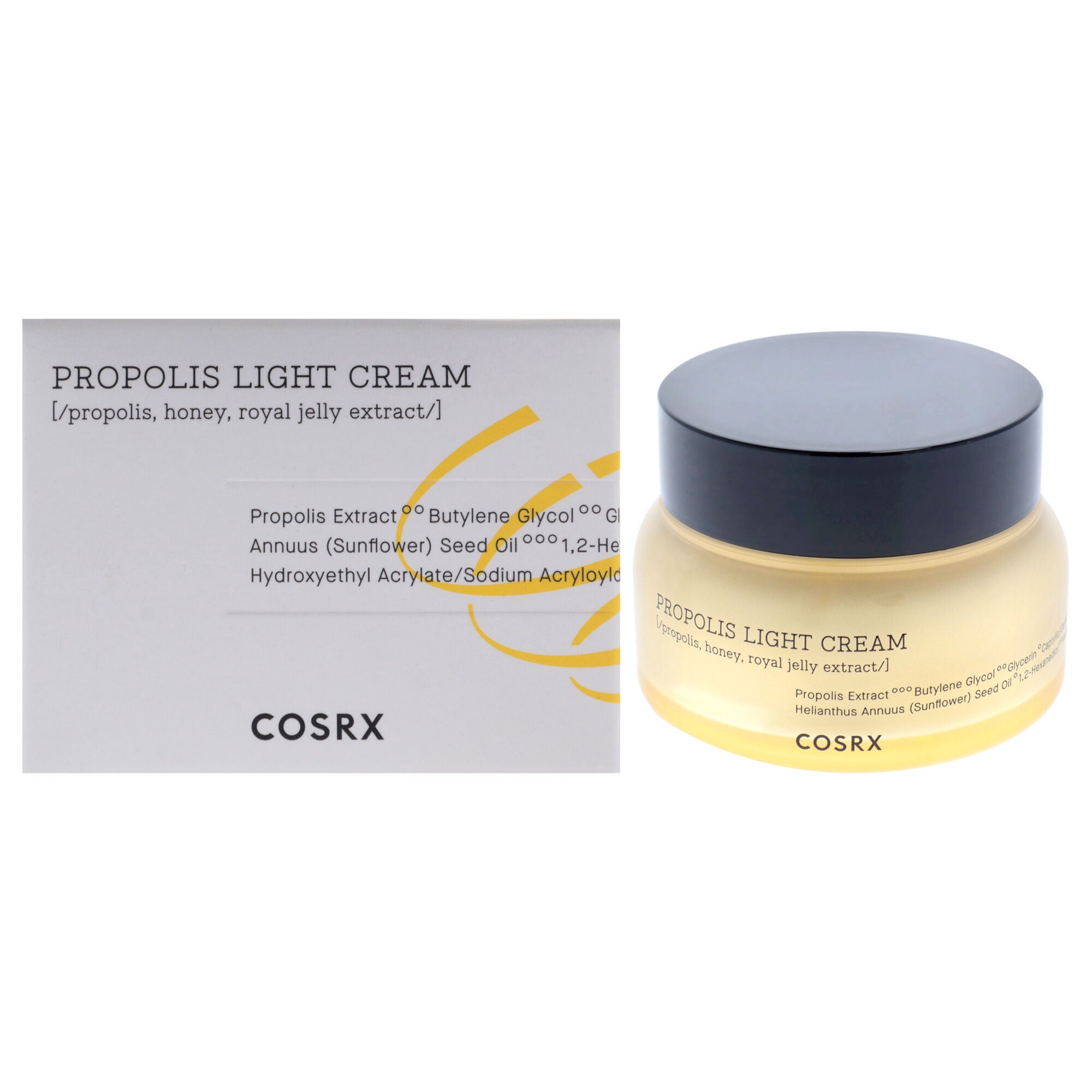 Full Fit Propolis Light Cream by Cosrx for Women - 2.19 oz Cream, Yellow, hi-res image number 0